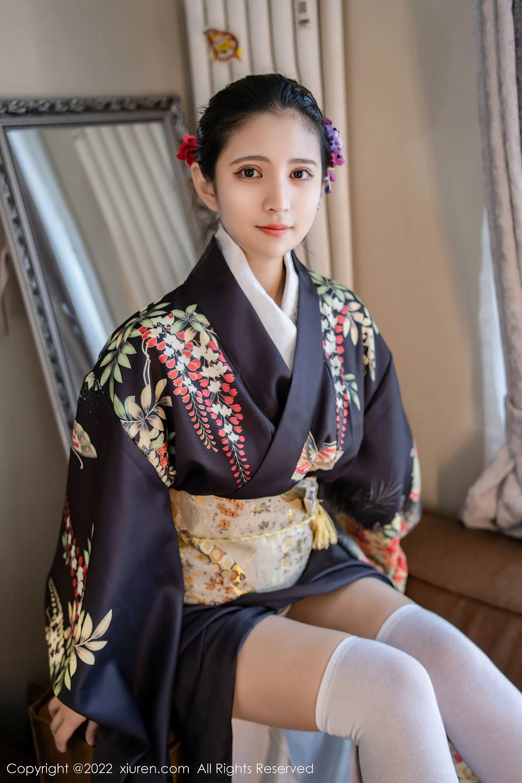  秀人网 No.5309 久久Aimee 和服美臀第17张