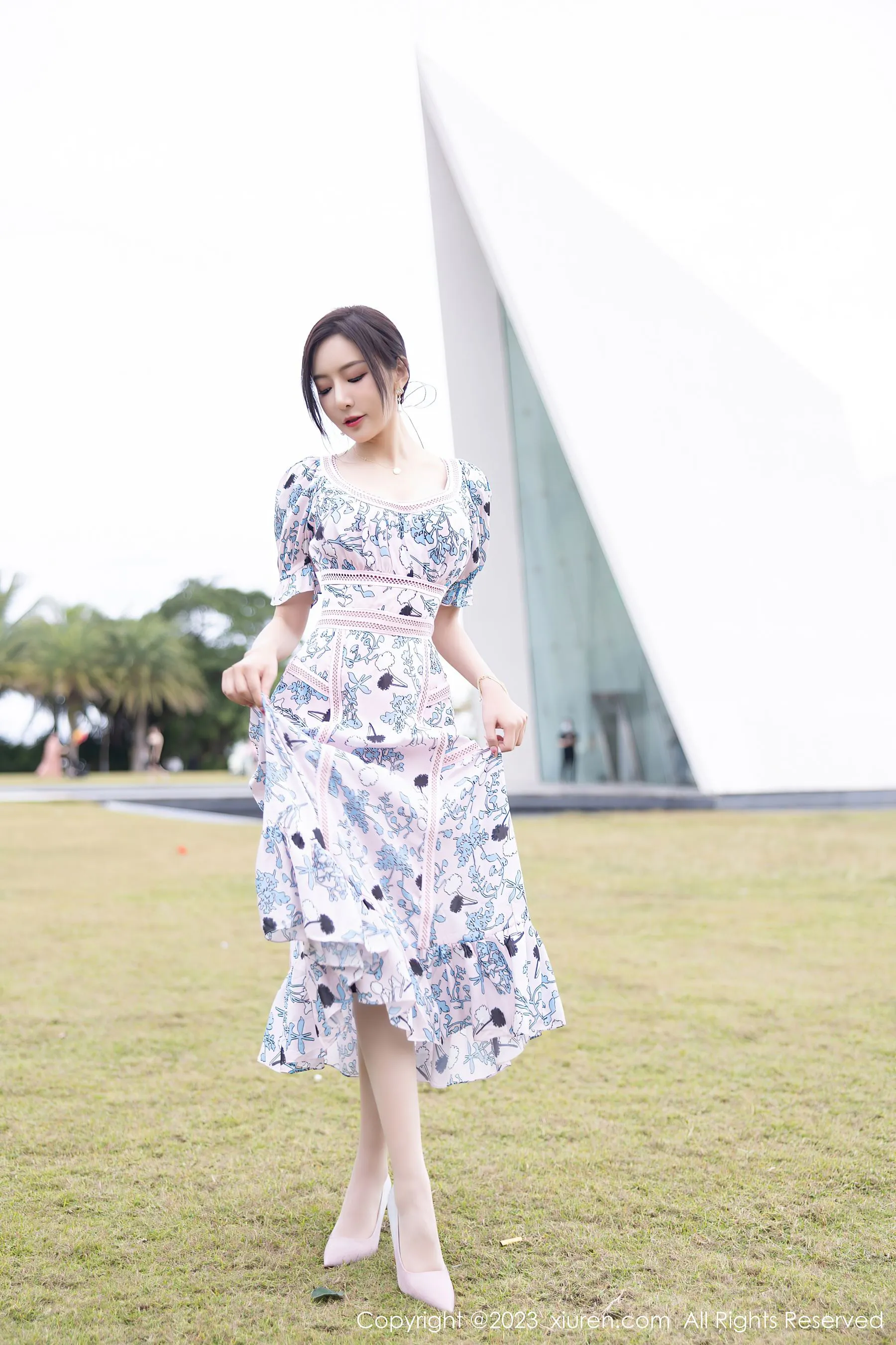  秀人网 No.6474 王馨瑶yanni 海南岛旅拍第25张