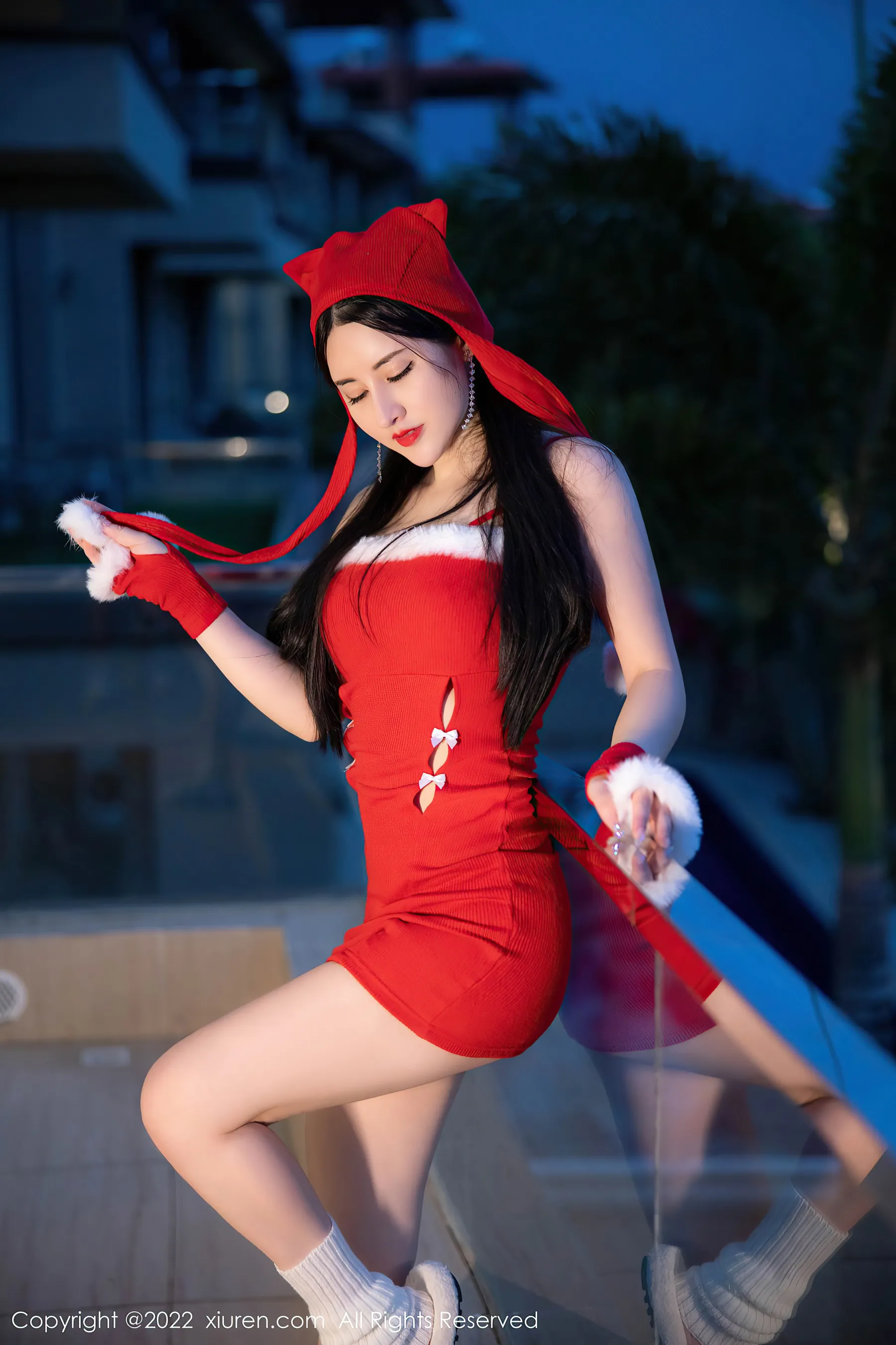  秀人网 No.4565 诗诗kiki 新年美腿第18张