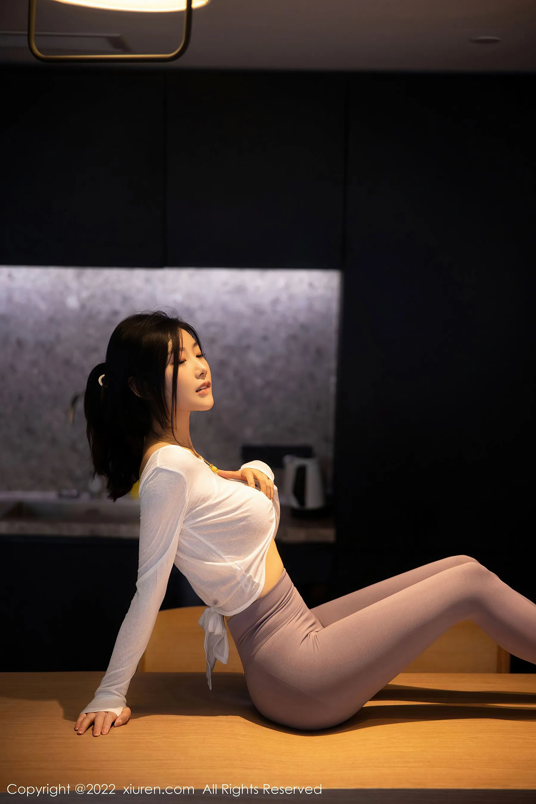  秀人网 No.5799 苏苏阿 新人瑜伽服第21张