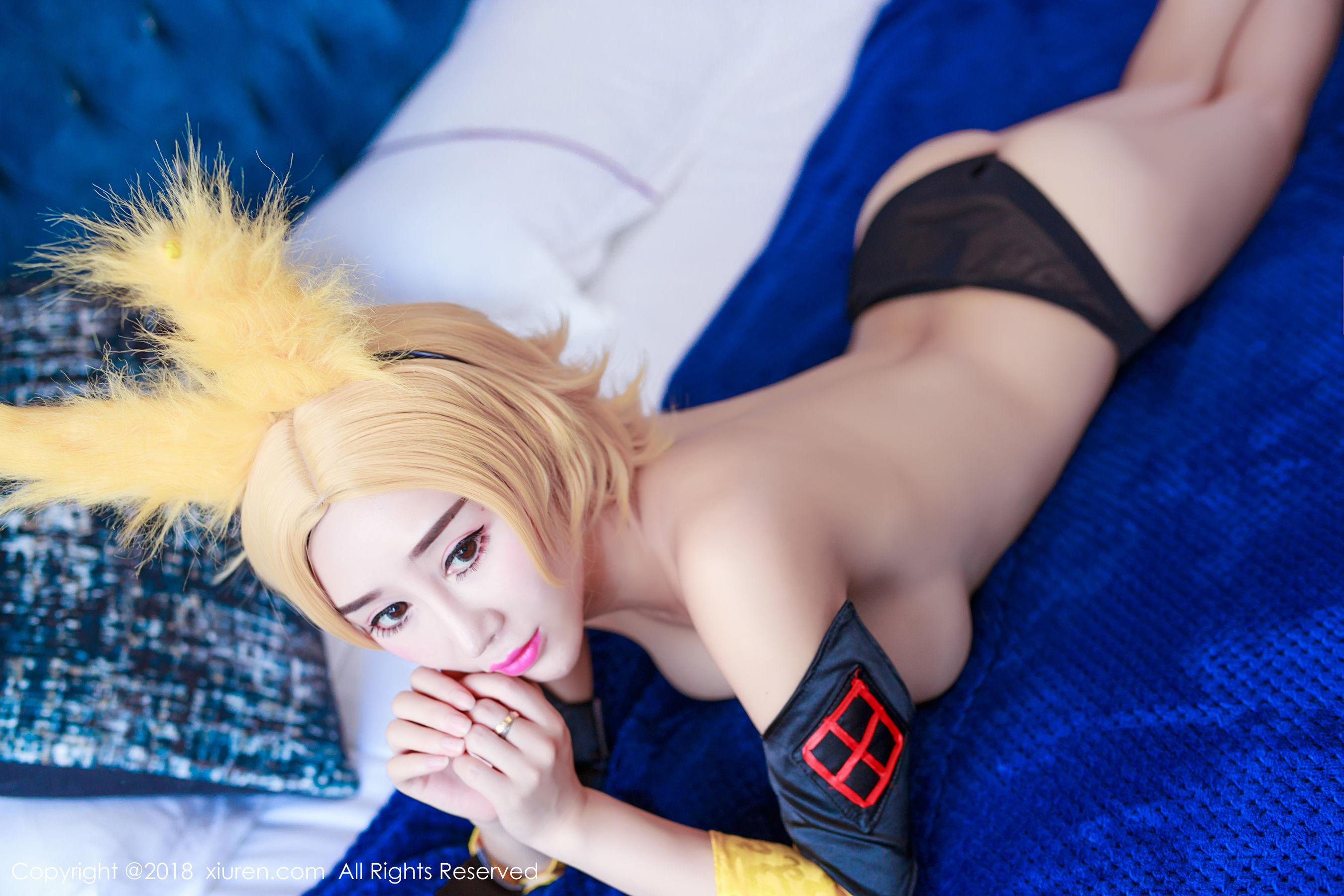  邹晶晶女王《王者荣耀妲己COS》 秀人 No.937第11张