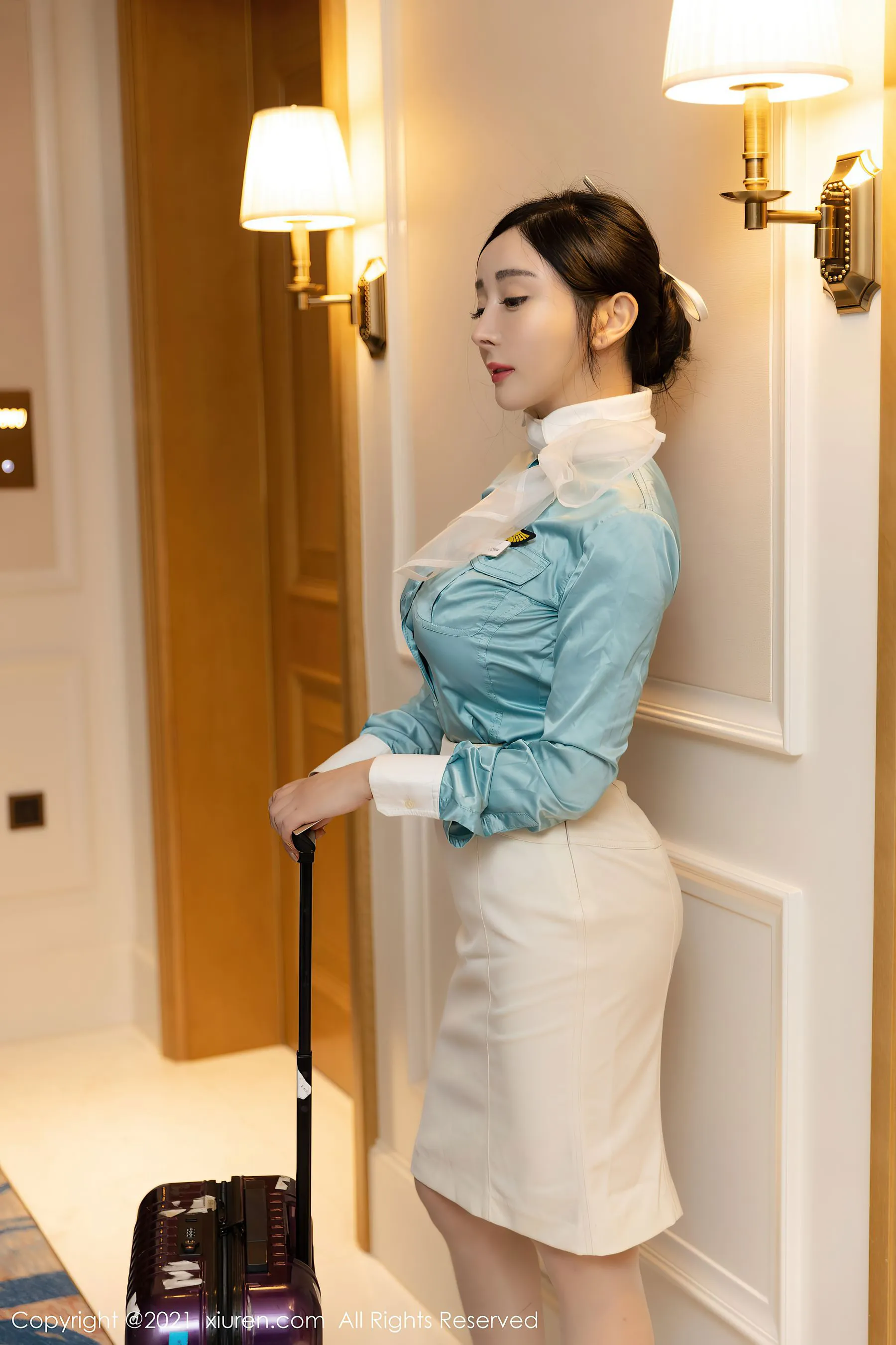  秀人 No.3014 允爾第14张