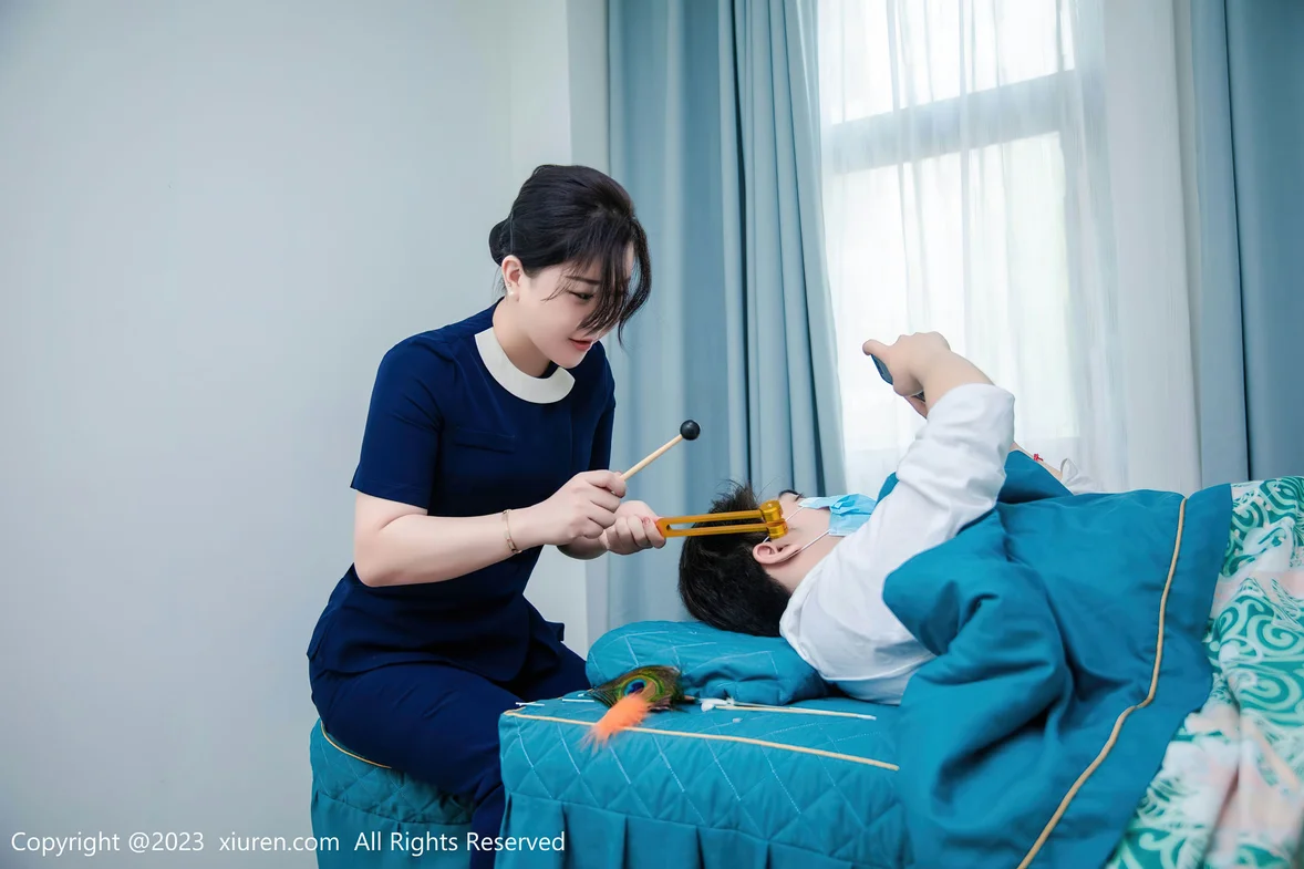  XiuRen 秀人 No.6878 王婉悠Queen 性感技师装扮性感写真 [75P]第1张