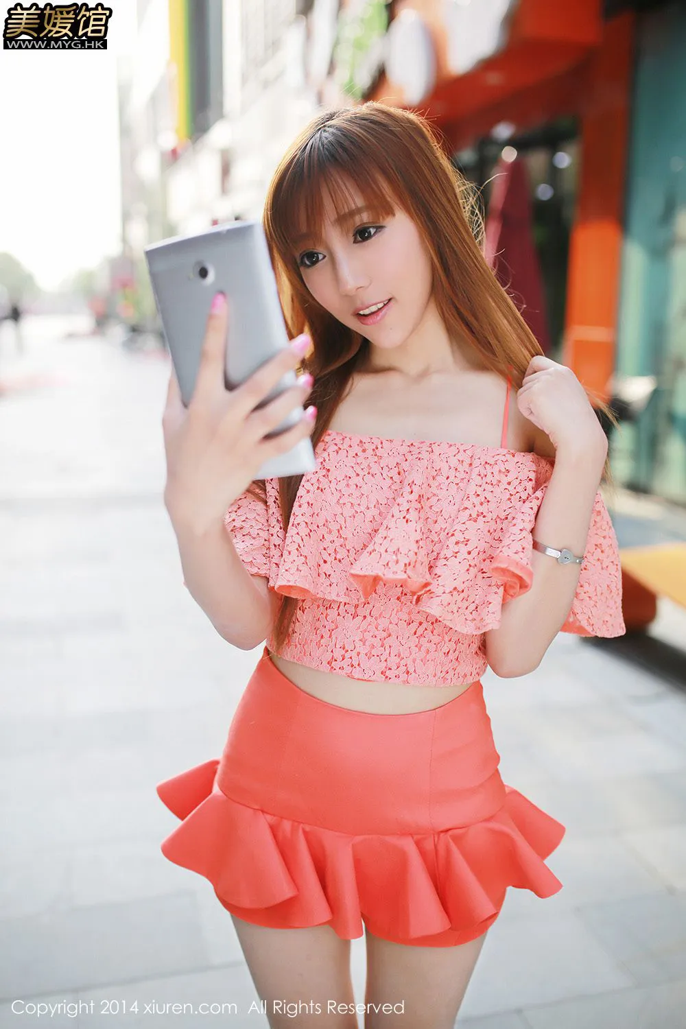  王馨瑤Yanni《驰为数码宣传片》 秀人网 No.135第10张