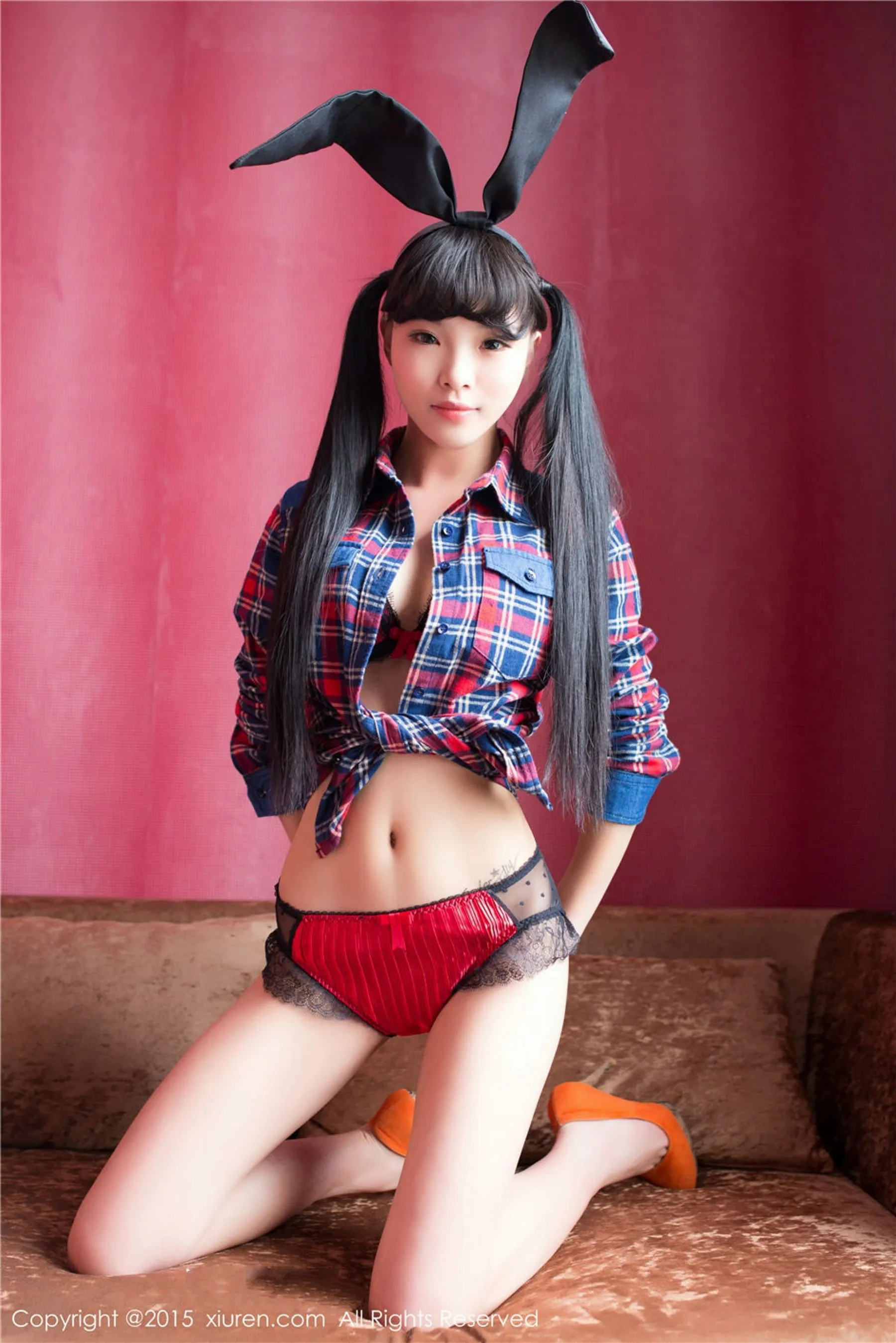  CyberJelly霜爷《制服诱惑》 秀人网 No.309第2张