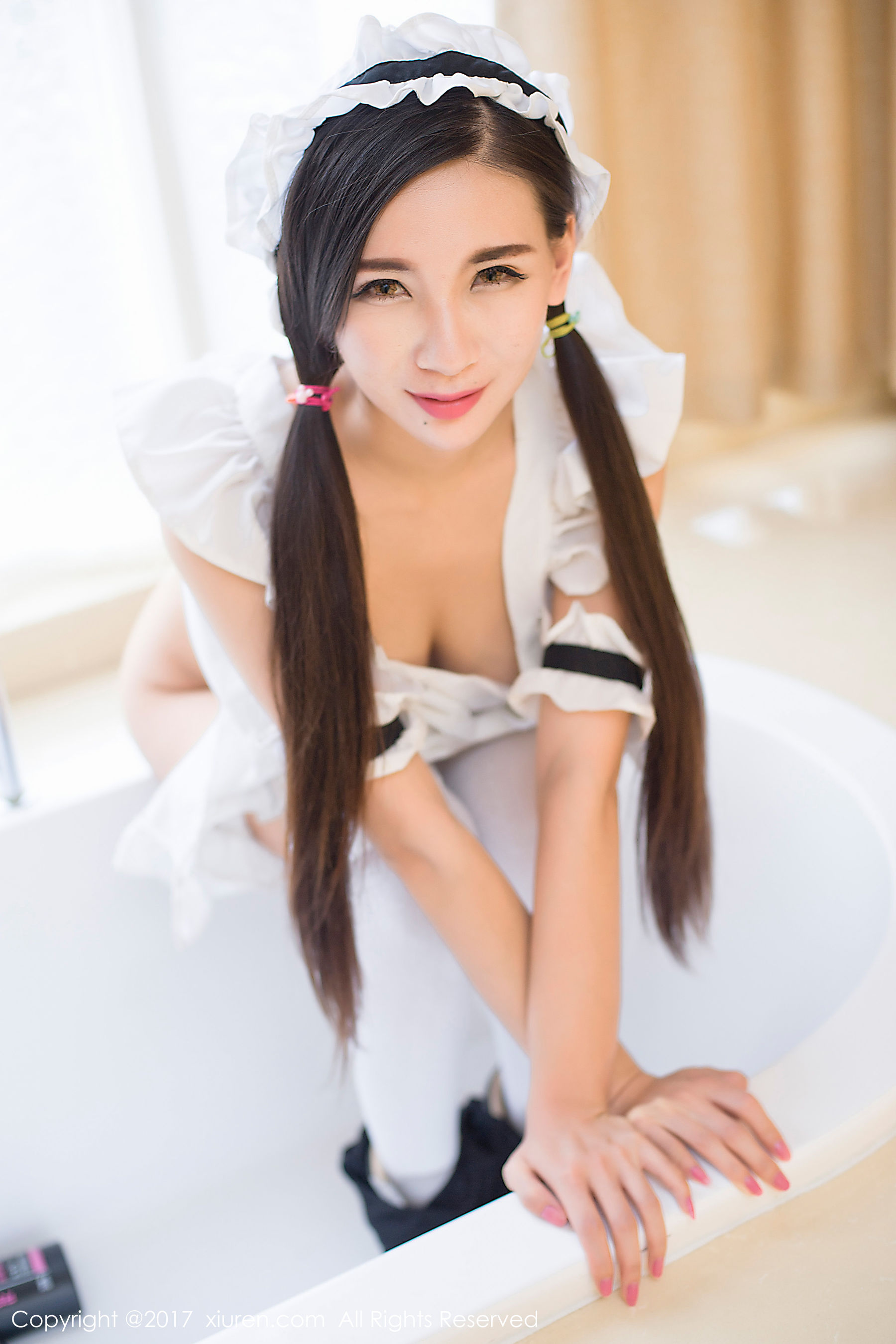  赵颖《美胸细腰小女生的极度诱惑》 秀人网XIUREN No.759第17张