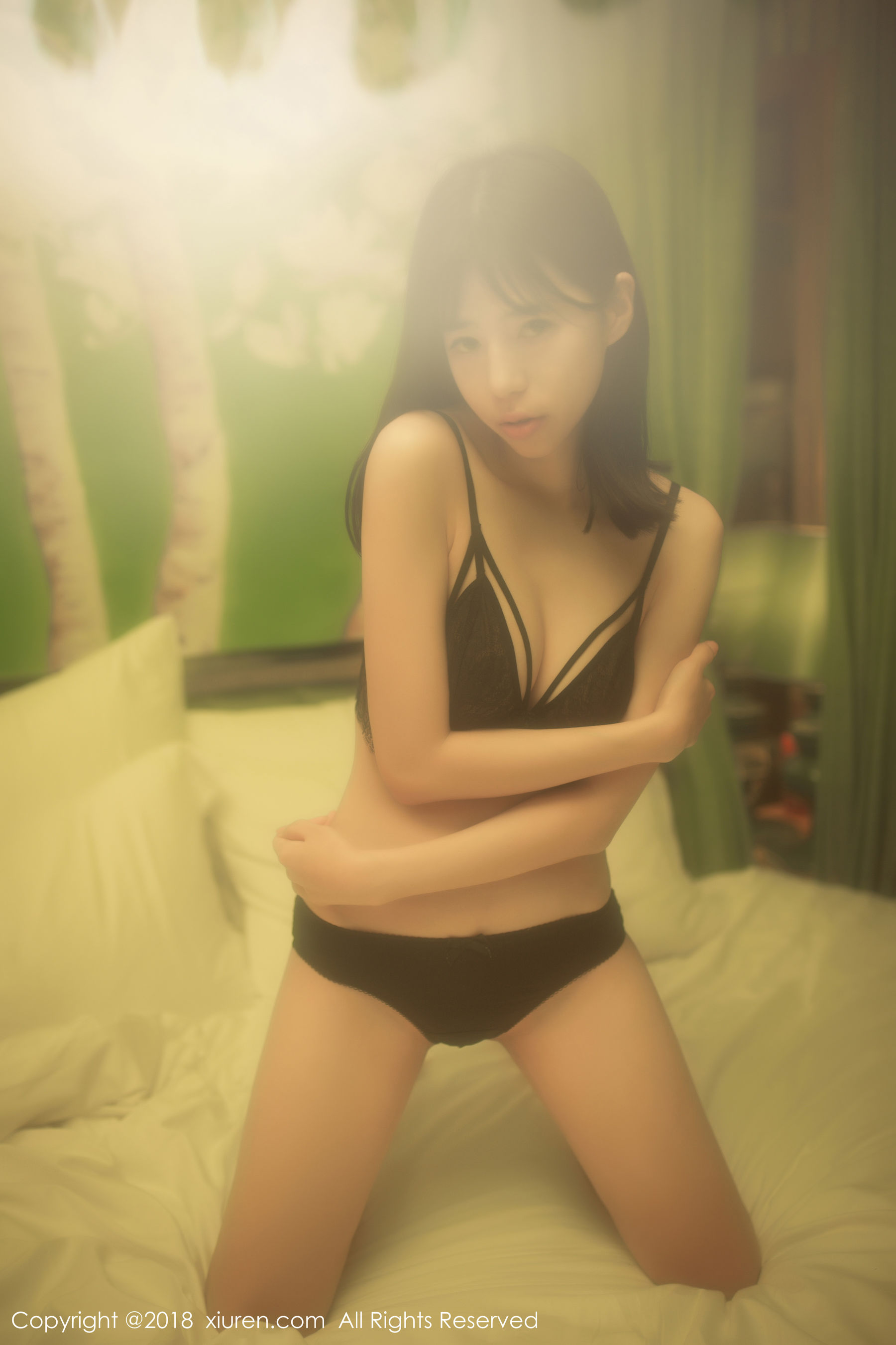  模特艾栗栗栗栗栗栗吖《清新美腿外拍与私房内衣魅惑》 XiuRen 秀人网 No.1026第10张
