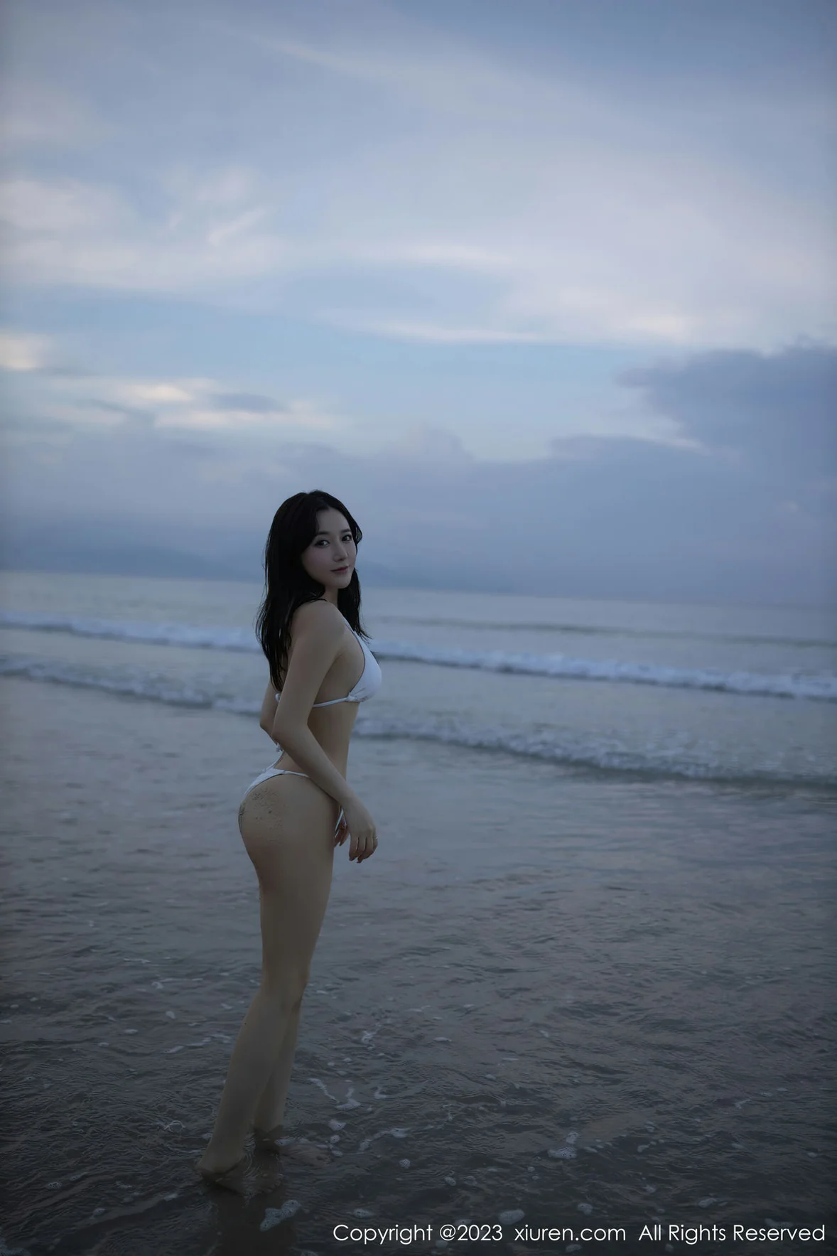  XiuRen 秀人 No.6852 鱼子酱Fish 白色比基尼巴厘岛旅拍1 [81P]第10张