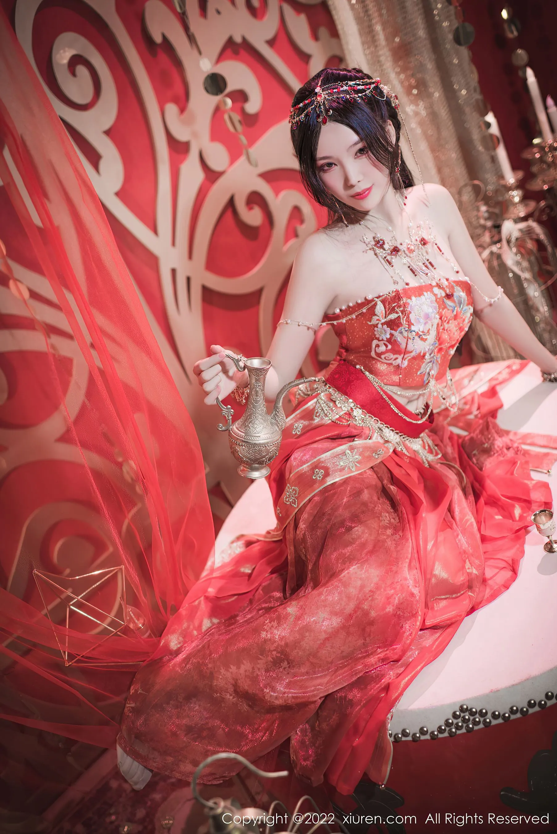  秀人网 No.5699 利世 舞娘美腿第11张