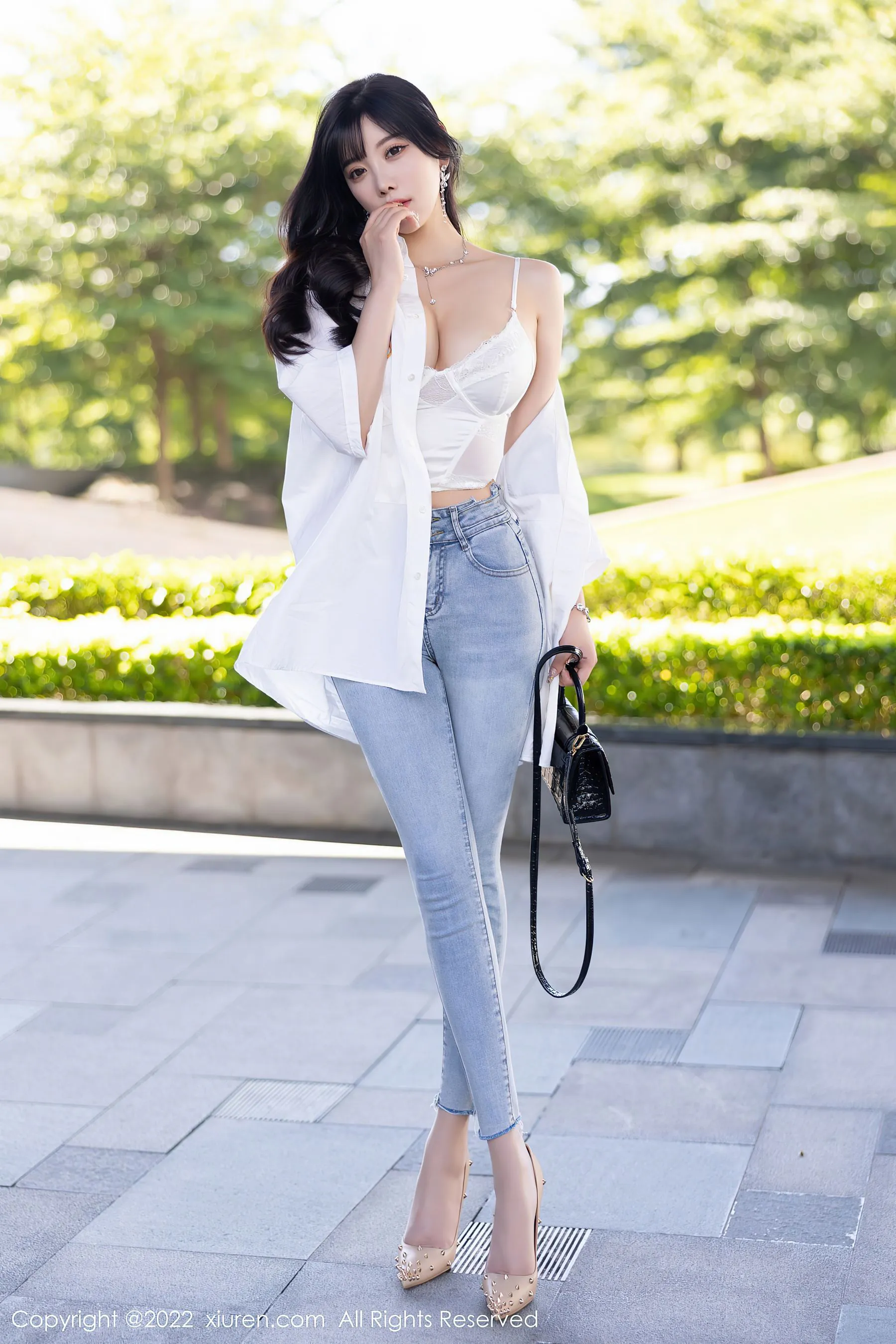 秀人网 No.5614 杨晨晨 牛仔裤美臀第16张