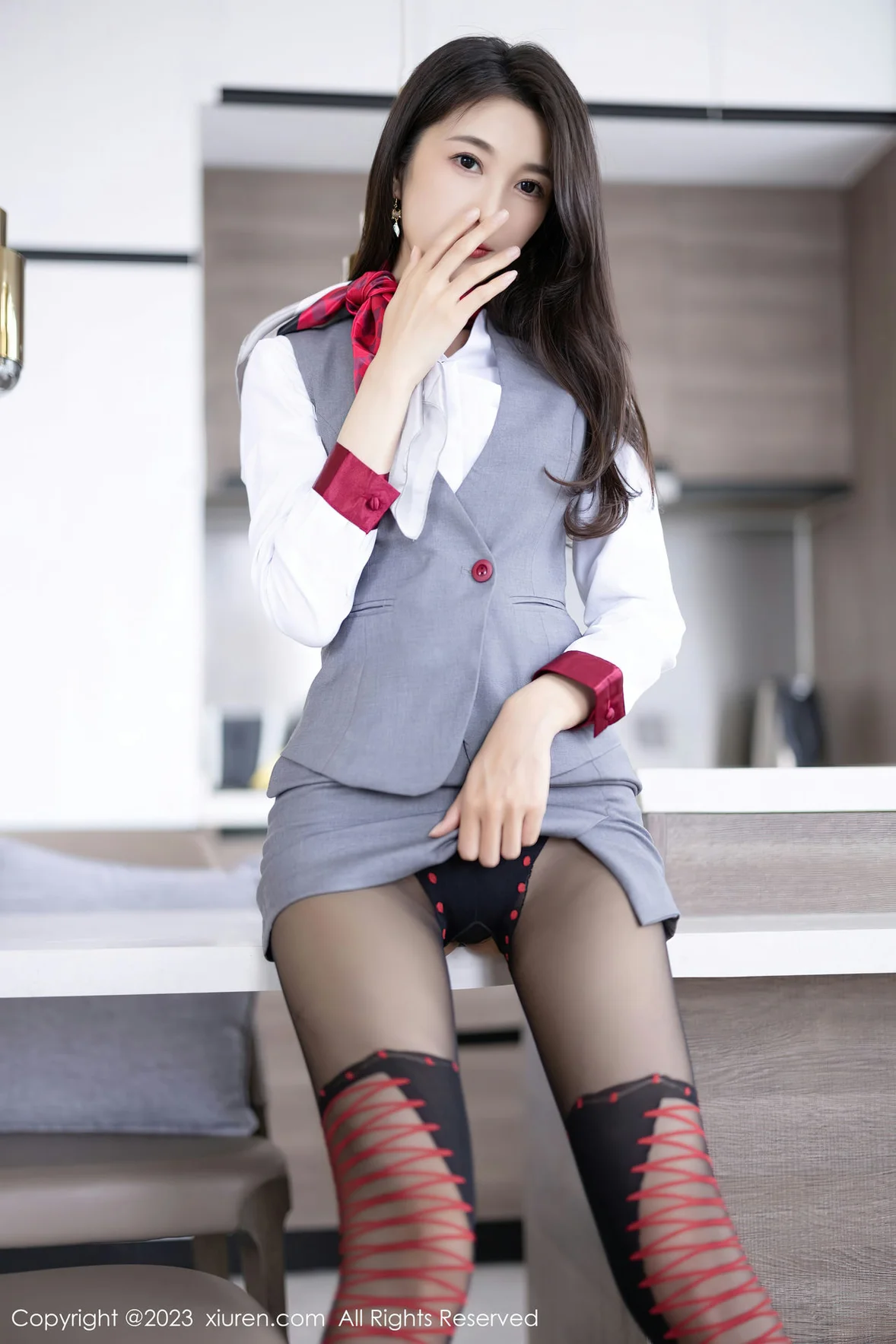  XiuRen 秀人 No.6967 林乐一 轻透连体衣性感写真 [88P]第7张