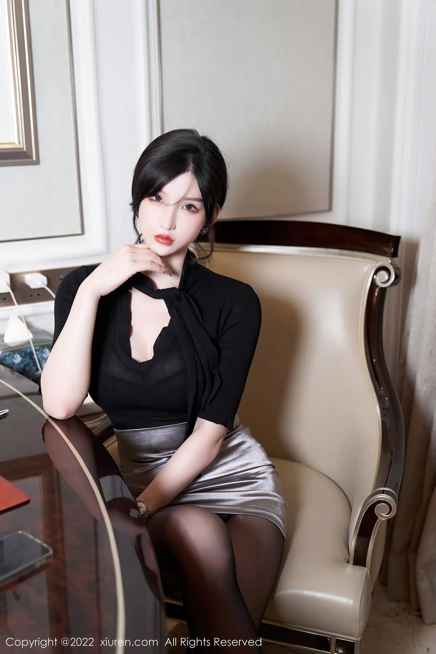  秀人网 No.5777 周于希Sally 黑丝美臀第19张