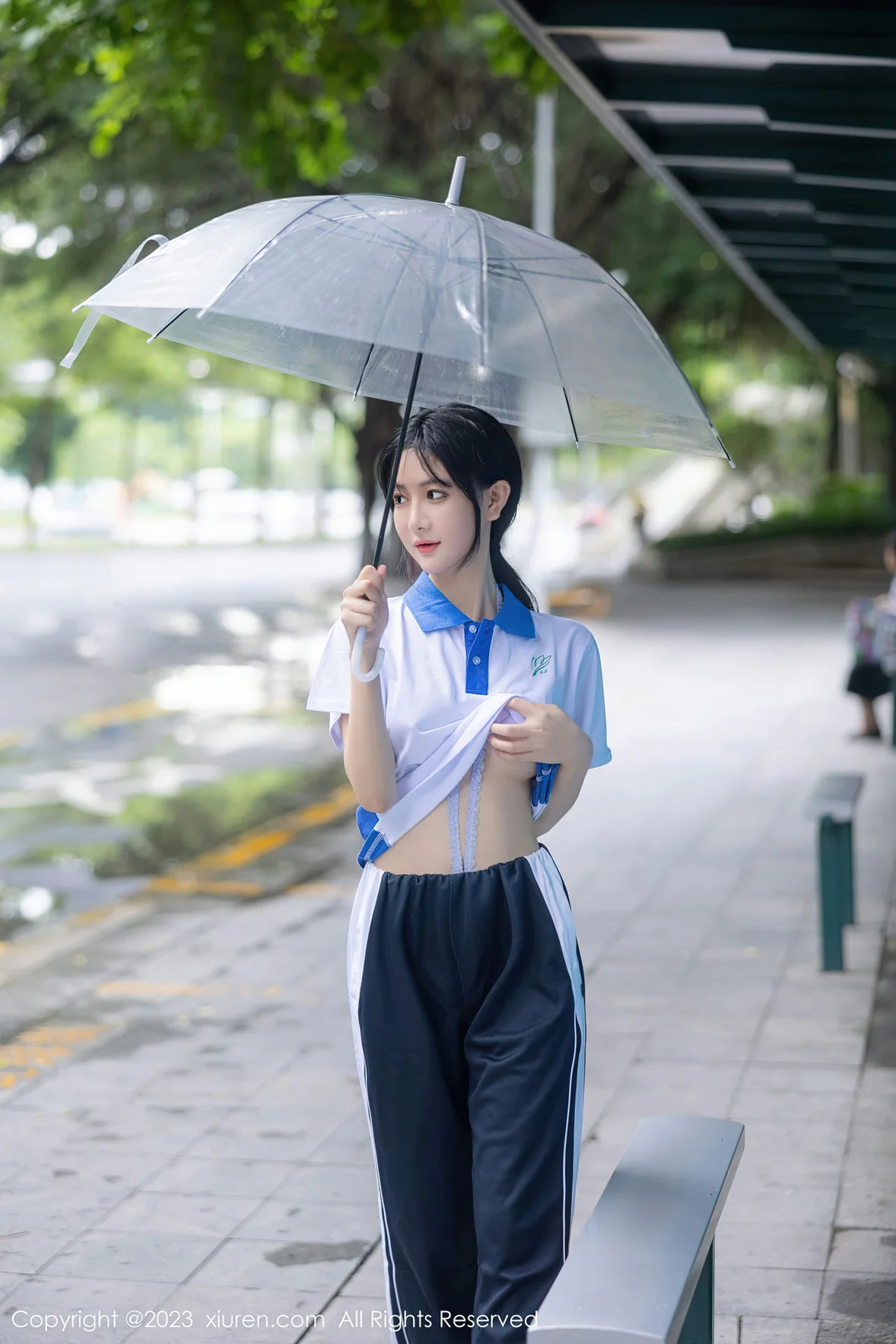  XiuRen 秀人 No.7085 幼幼 学生制服性感写真 [103P]第3张