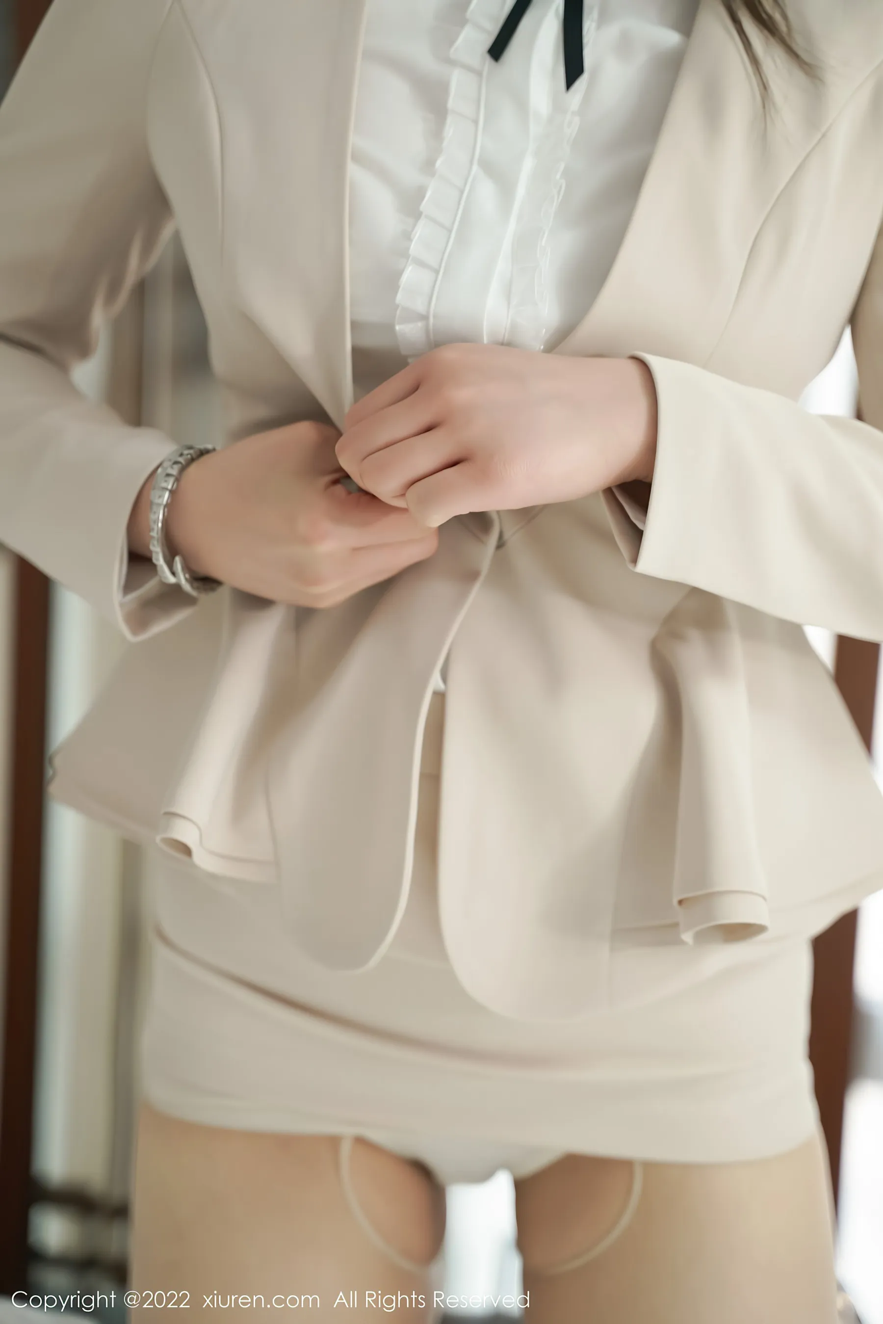  秀人网 No.4830 fairy如歌 白领丽人美腿丝袜第15张