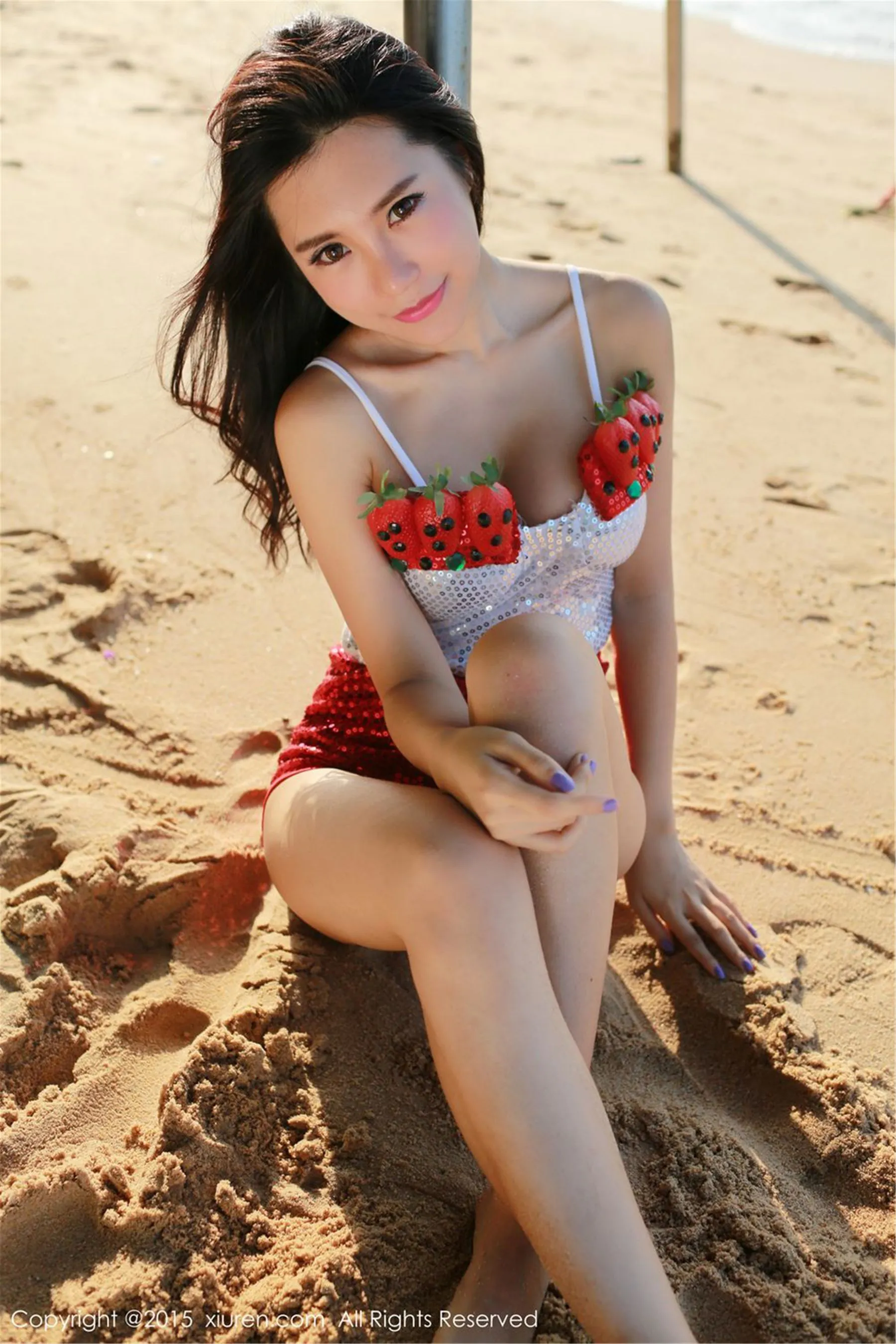  绮里嘉ula《泰国旅拍》 秀人网 No.267第16张