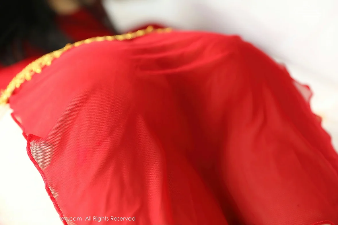  XiuRen 秀人 No.7103 柚琪Rich 红色西域舞服性感写真 [74P]第21张