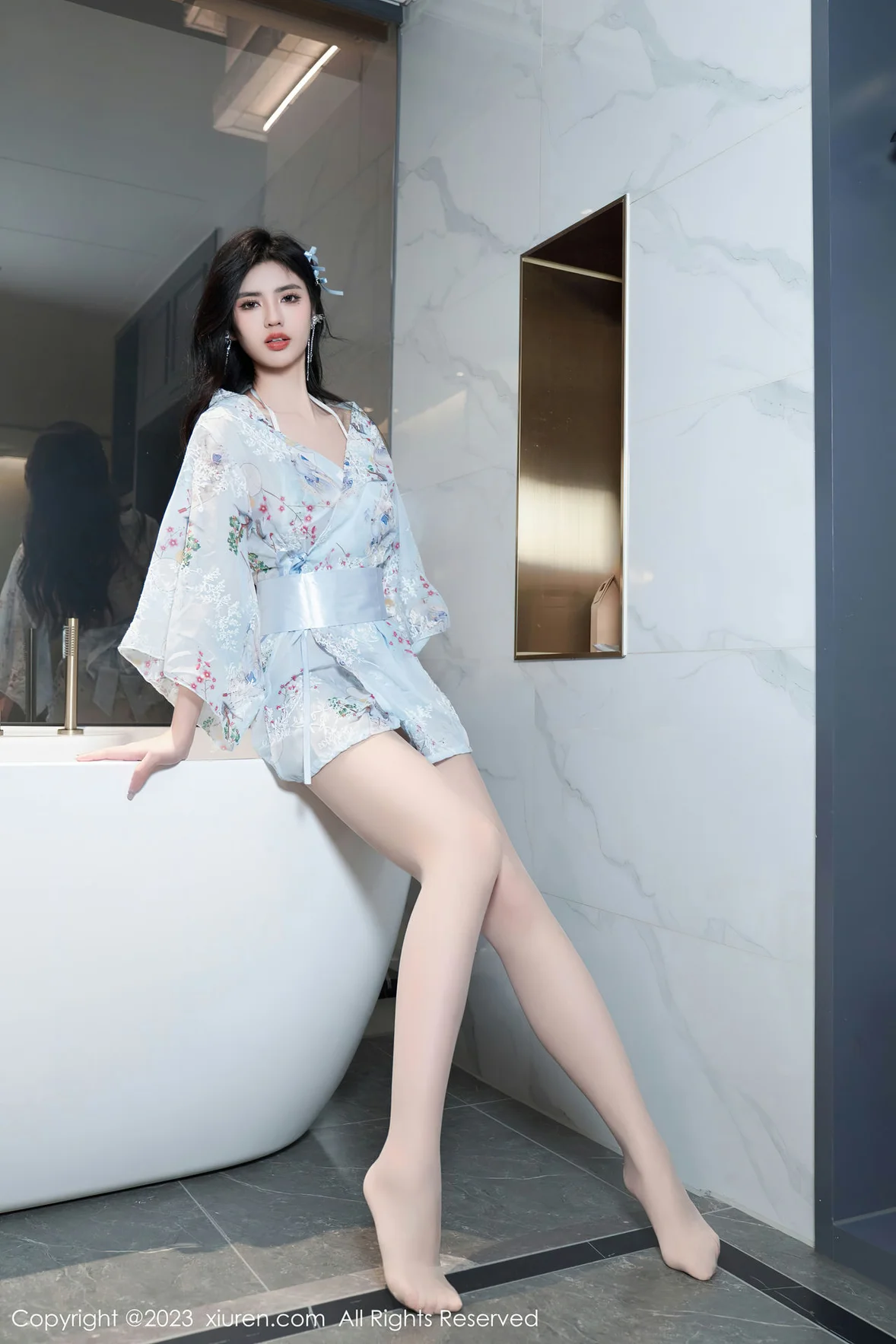  XiuRen 秀人 No.6924 浅浅Danny 原色丝袜性感写真 [80P]第2张