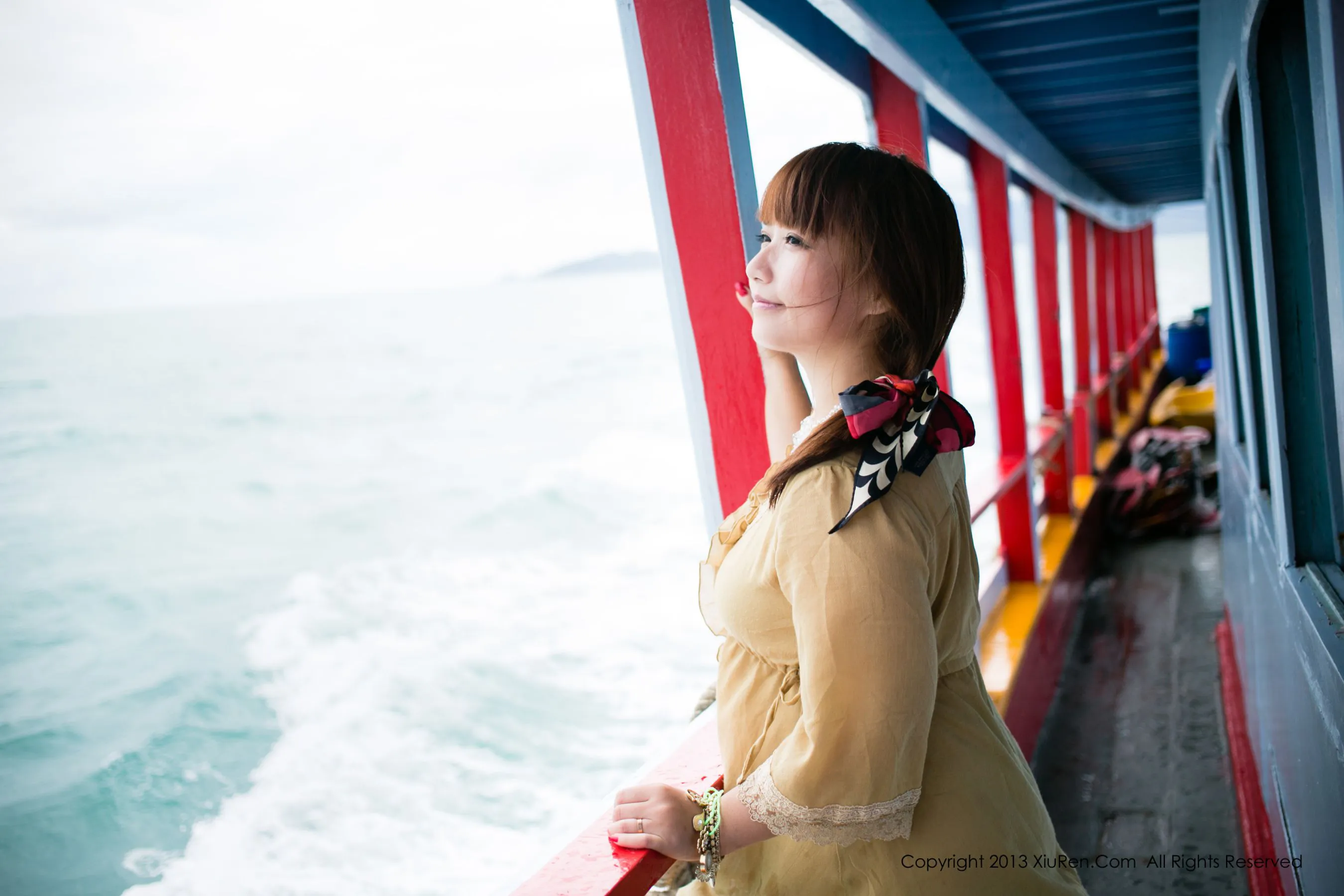  默漠无荢 小清新合集 秀人网 No.053第9张