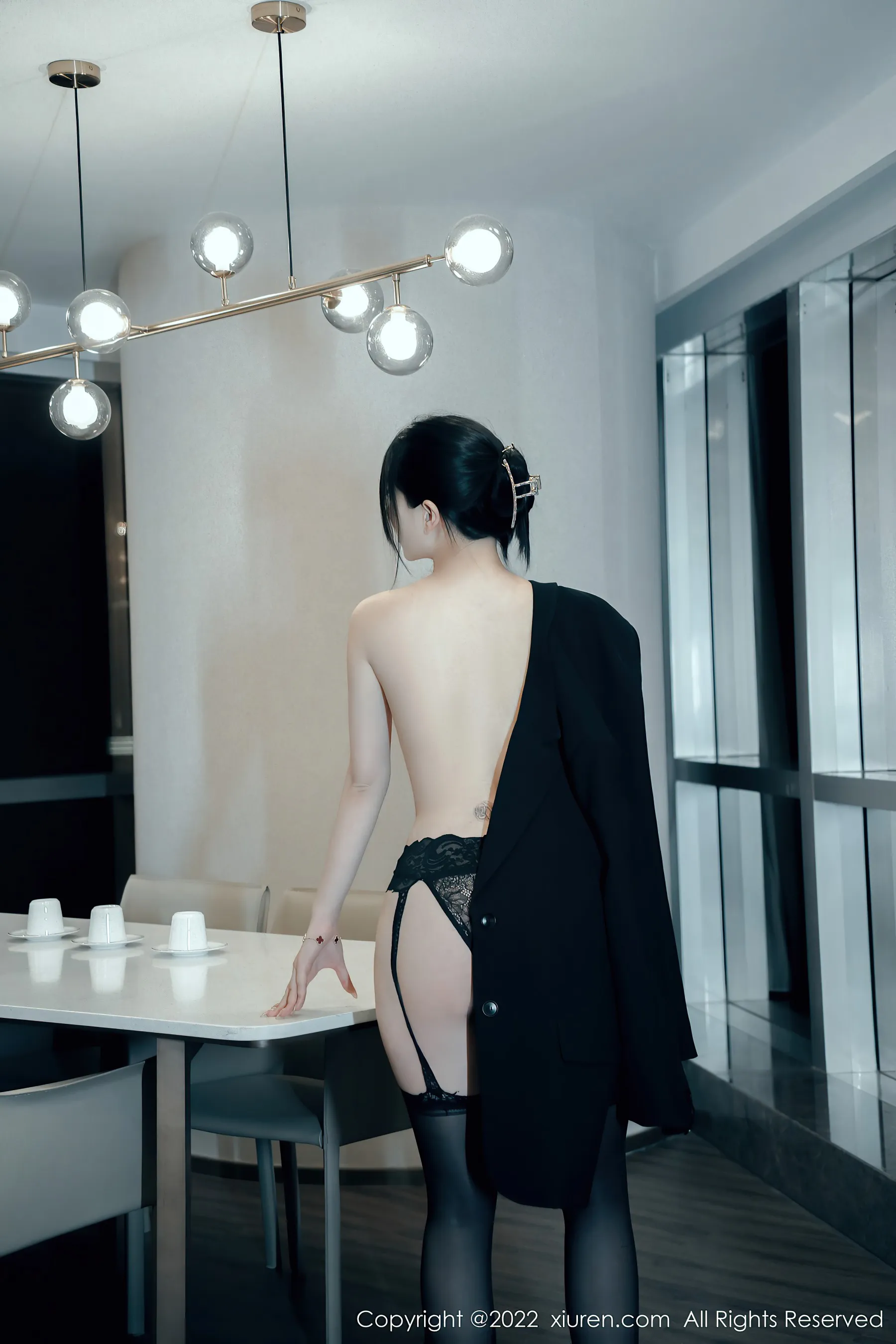  秀人网 No.4801 苏小曼babyface 黑丝美腿第9张