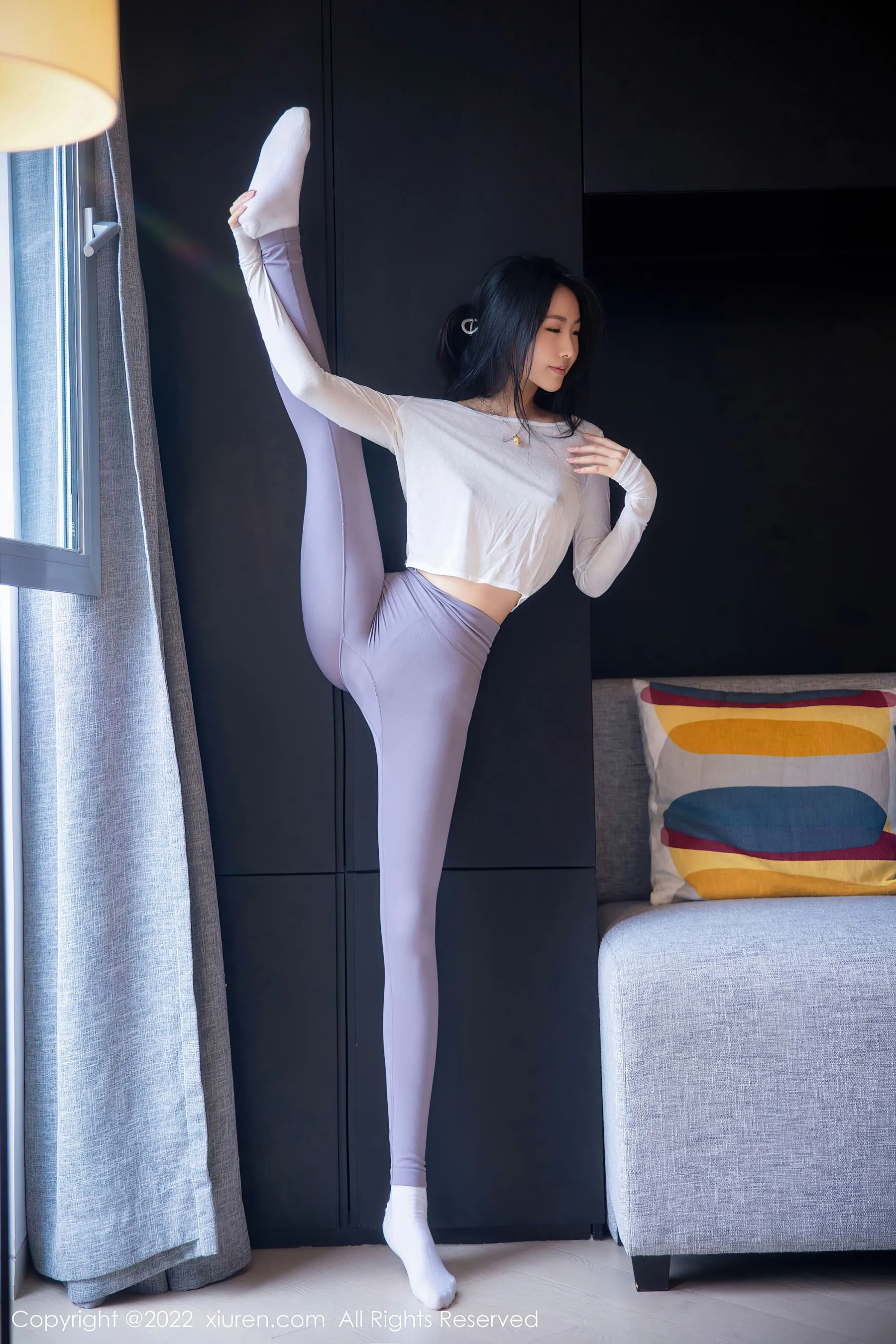  秀人网 No.5799 苏苏阿 新人瑜伽服第30张