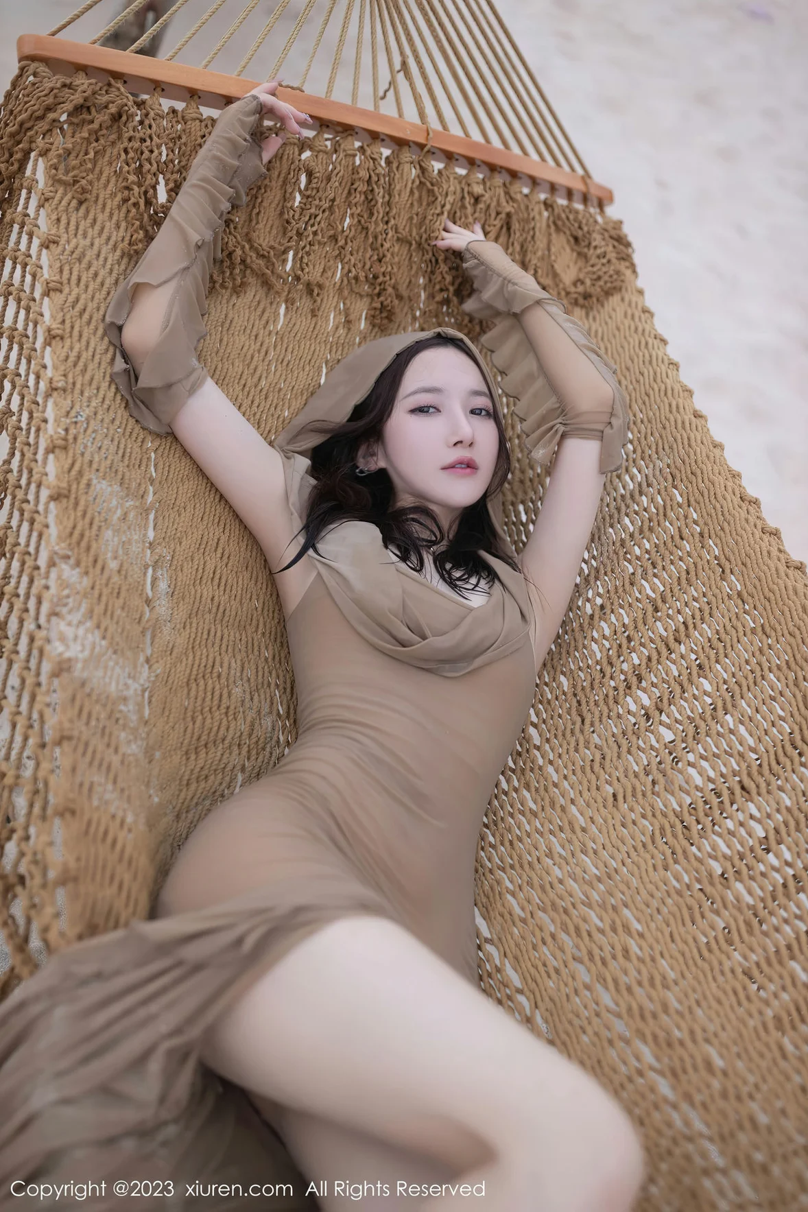  XiuRen 秀人 No.7288 鱼子酱Fish 沙滩渔网性感写真 [78P]第11张