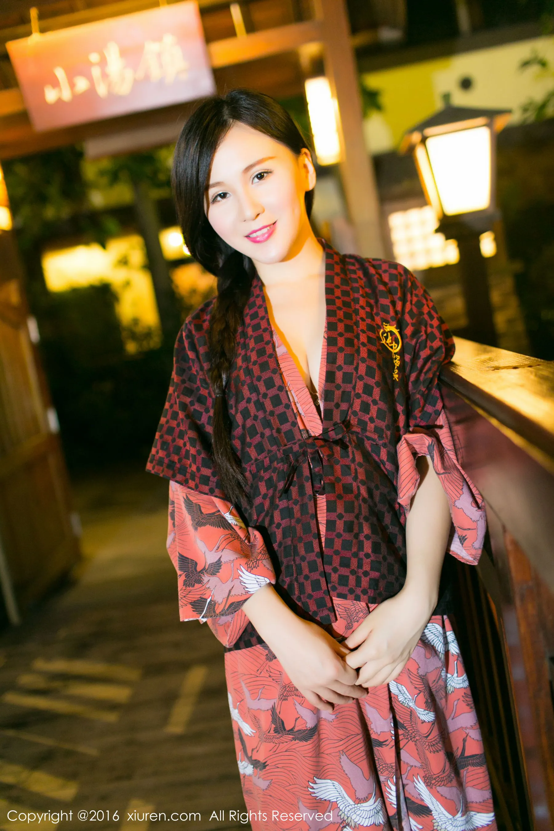  唐雨辰TYC《古典汉服+和服系列》 秀人网 No.557第19张