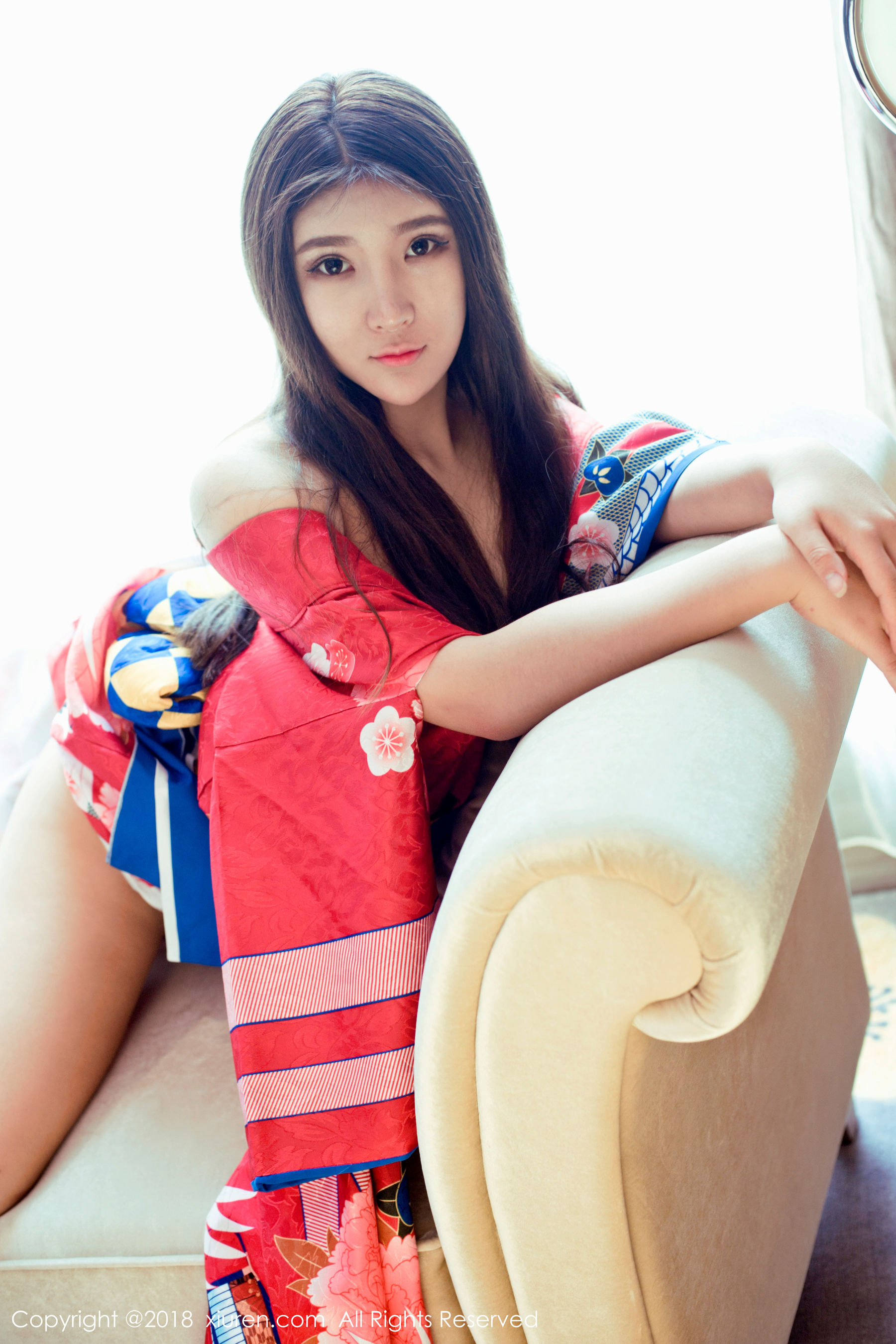 当然是小熊呀《比基尼和日本花魁和服》 秀人网XIUREN No.973第5张