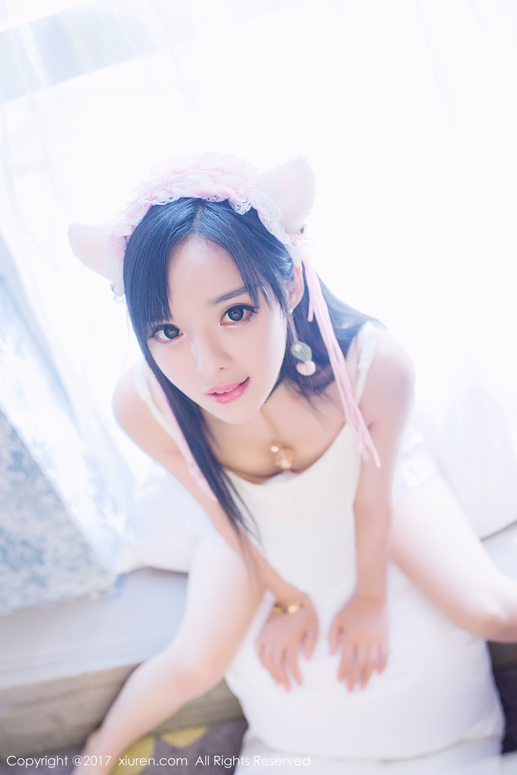  柠檬baby《吊带小猫女+体操服》 秀人 NO.874第1张