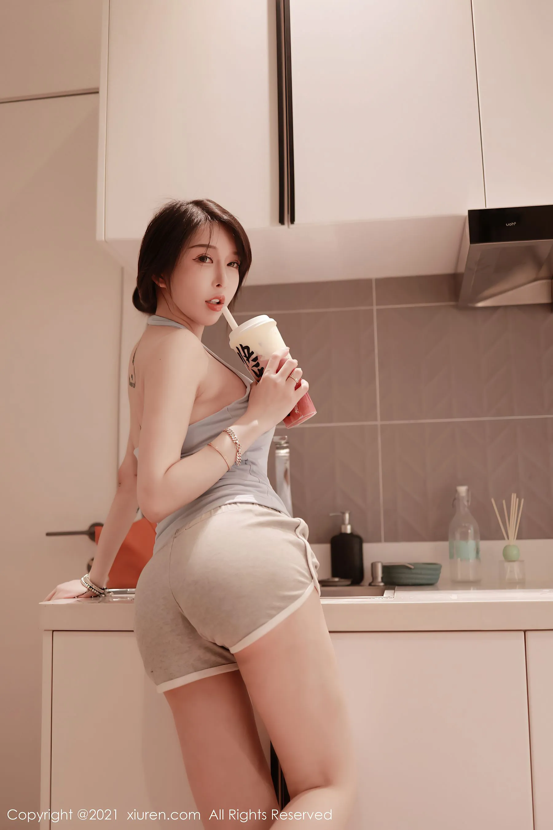 秀人 No.3706 玉兔miki第2张