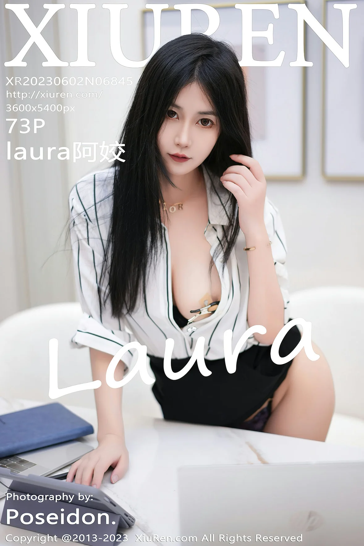 XiuRen 秀人 No.6845 laura阿姣 妩媚欲滴性感写真 [74P]第25张