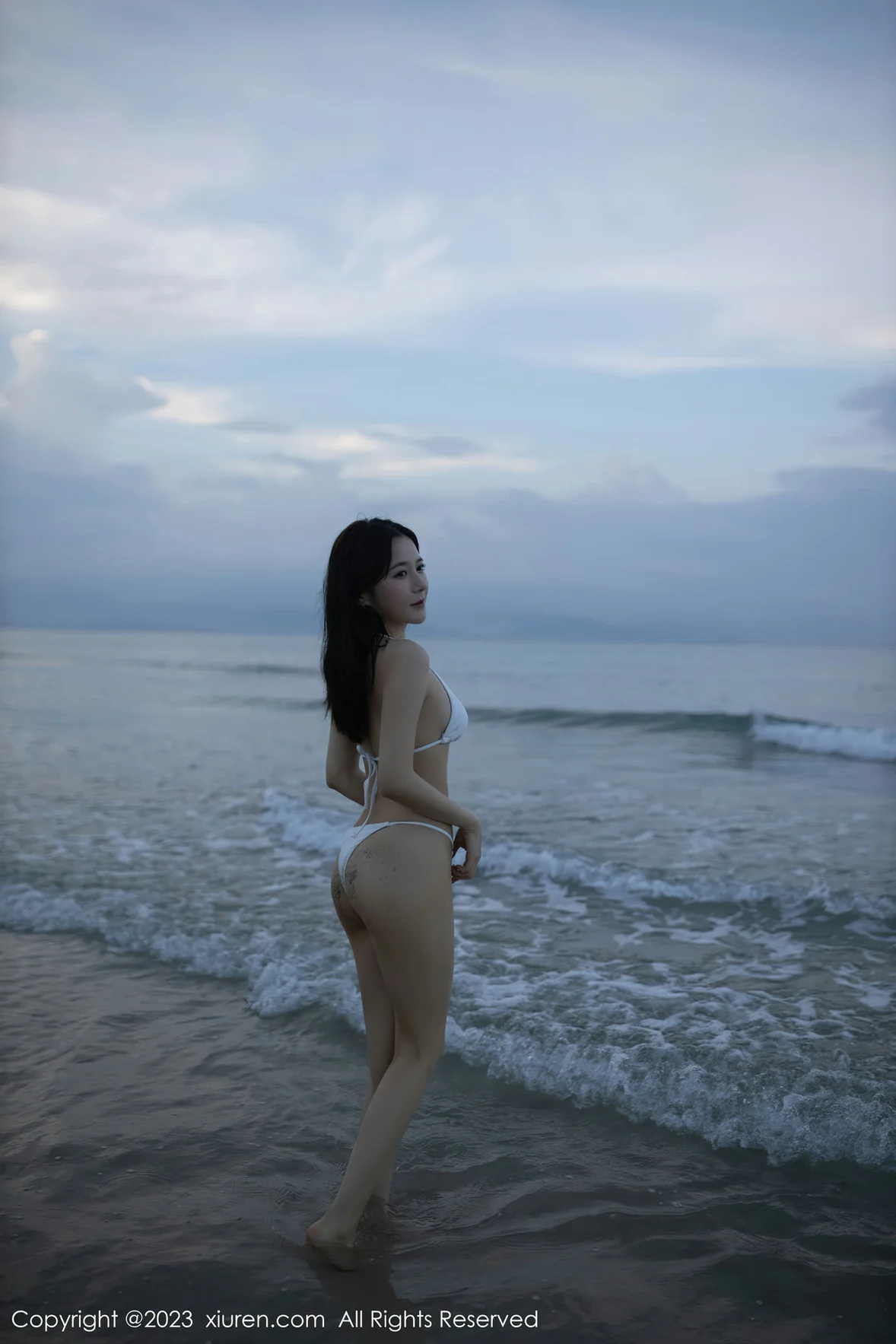  XiuRen 秀人 No.6852 鱼子酱Fish 白色比基尼巴厘岛旅拍1 [81P]第11张