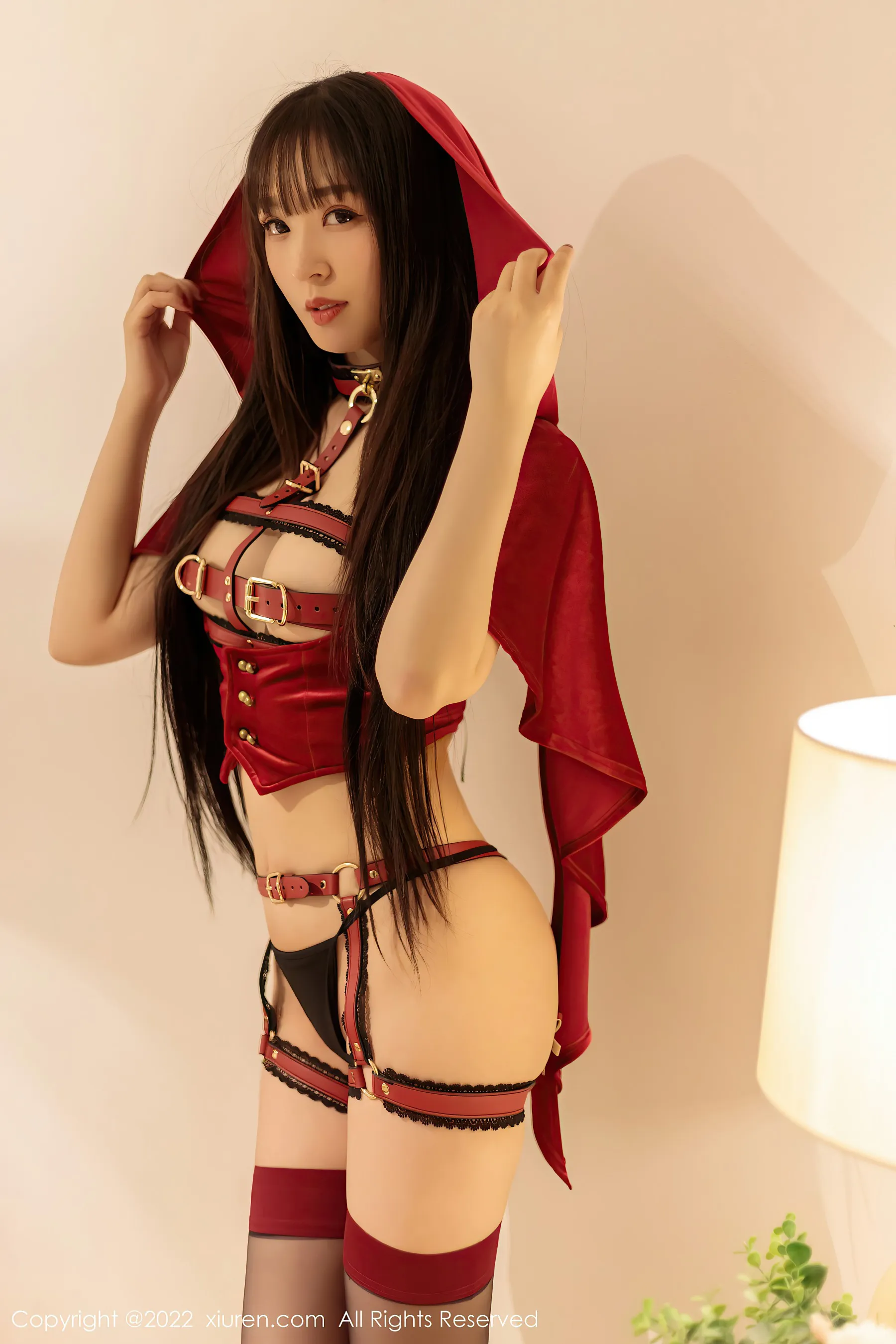  秀人网 No.4602 小波多 内衣美女黑丝美腿第9张