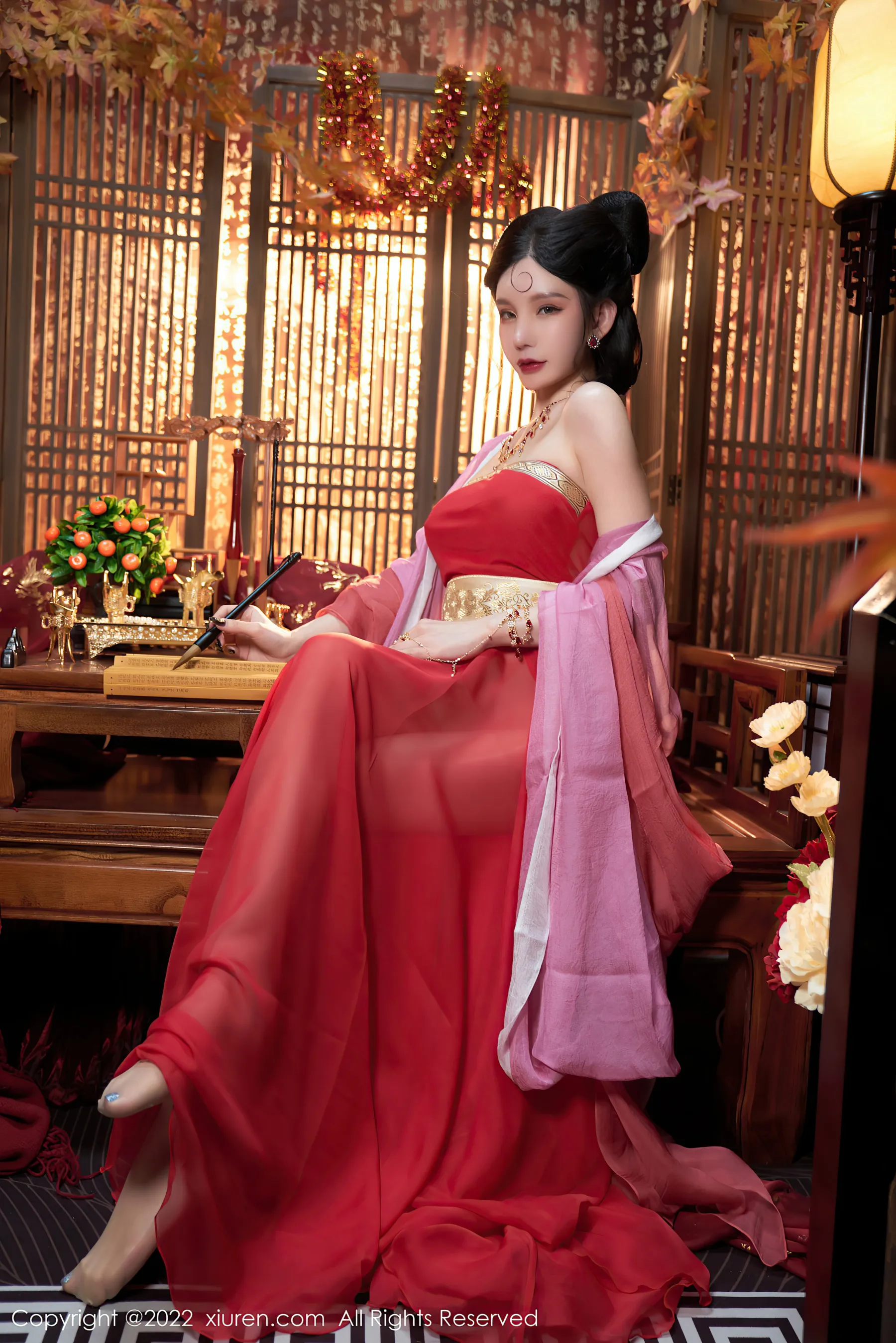  秀人网 No.4575 周于希Sally 古装服饰第8张