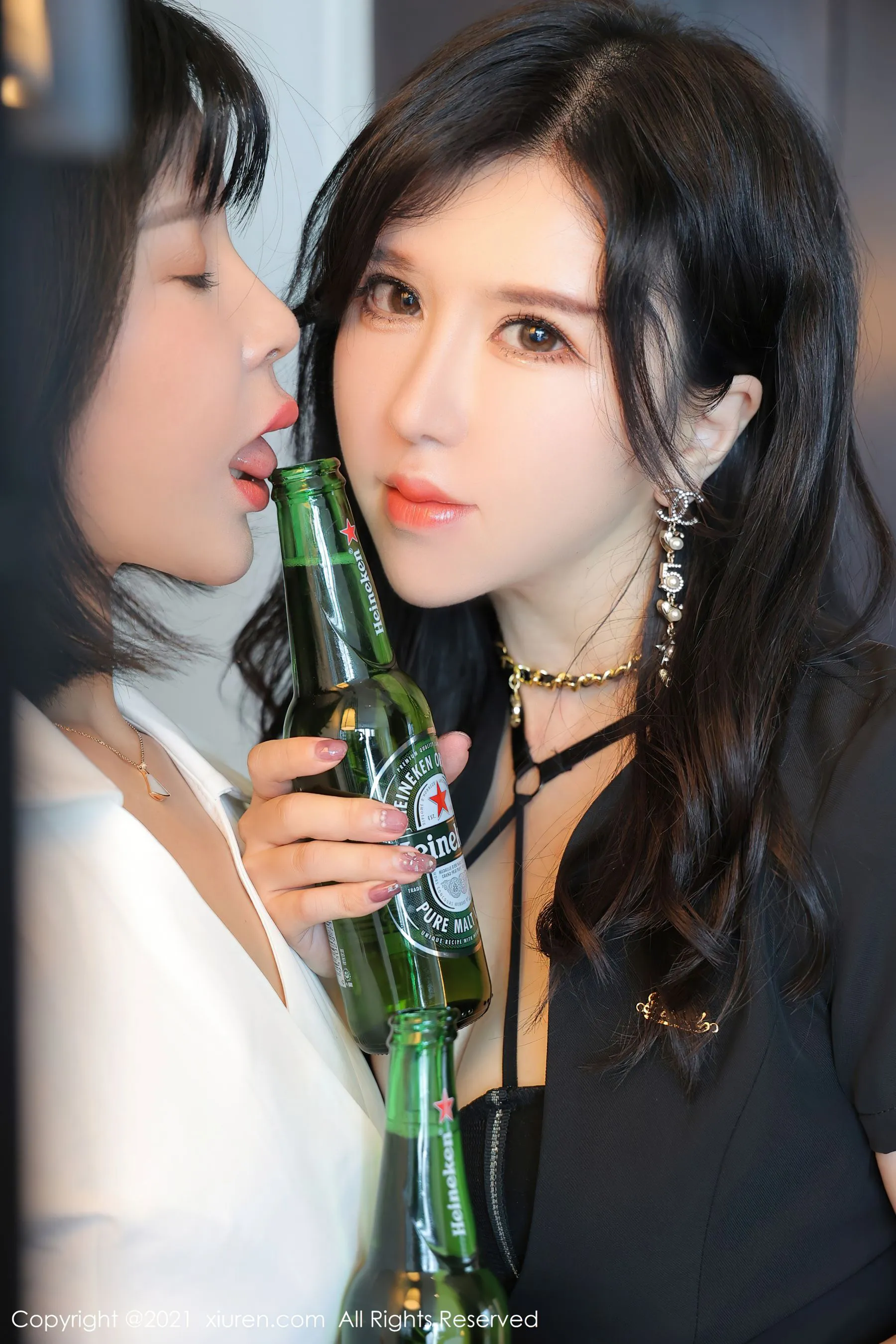  秀人 No.4047 乖乖小野喵&Lucky沈欢欣