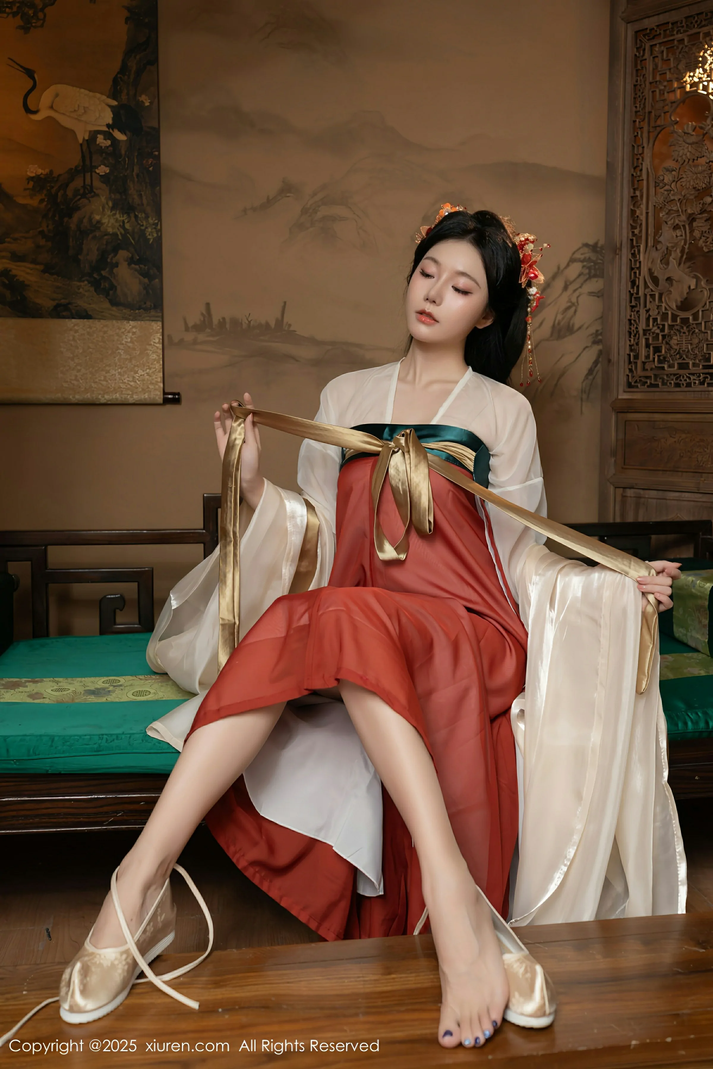  XiuRen 秀人 No.10223 陆萱萱&安然anran [80P]第17张