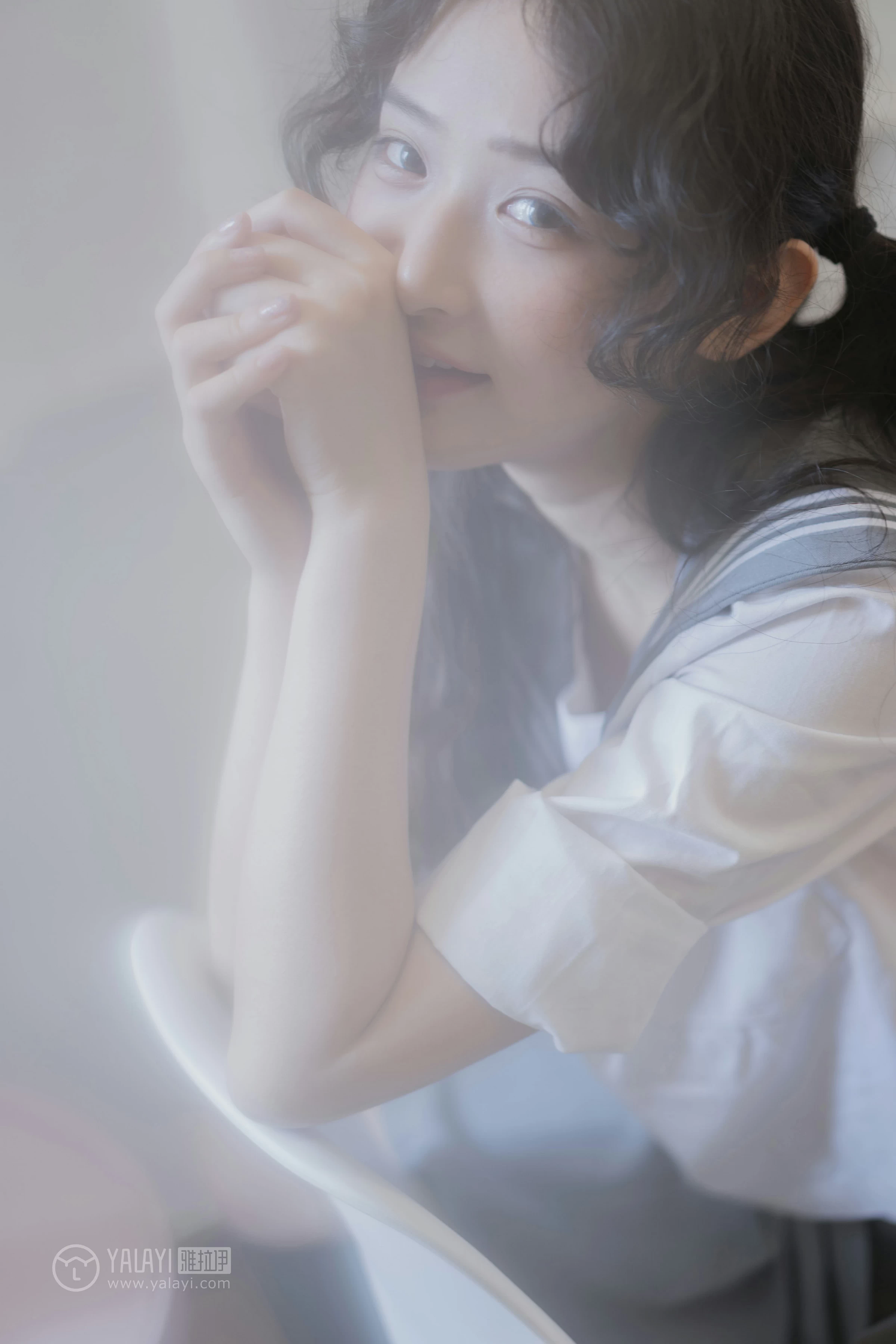 [YALAYI雅拉伊]No.349 清纯学生妹 西子 高中女生制服与短裙性感私房写真集第22张