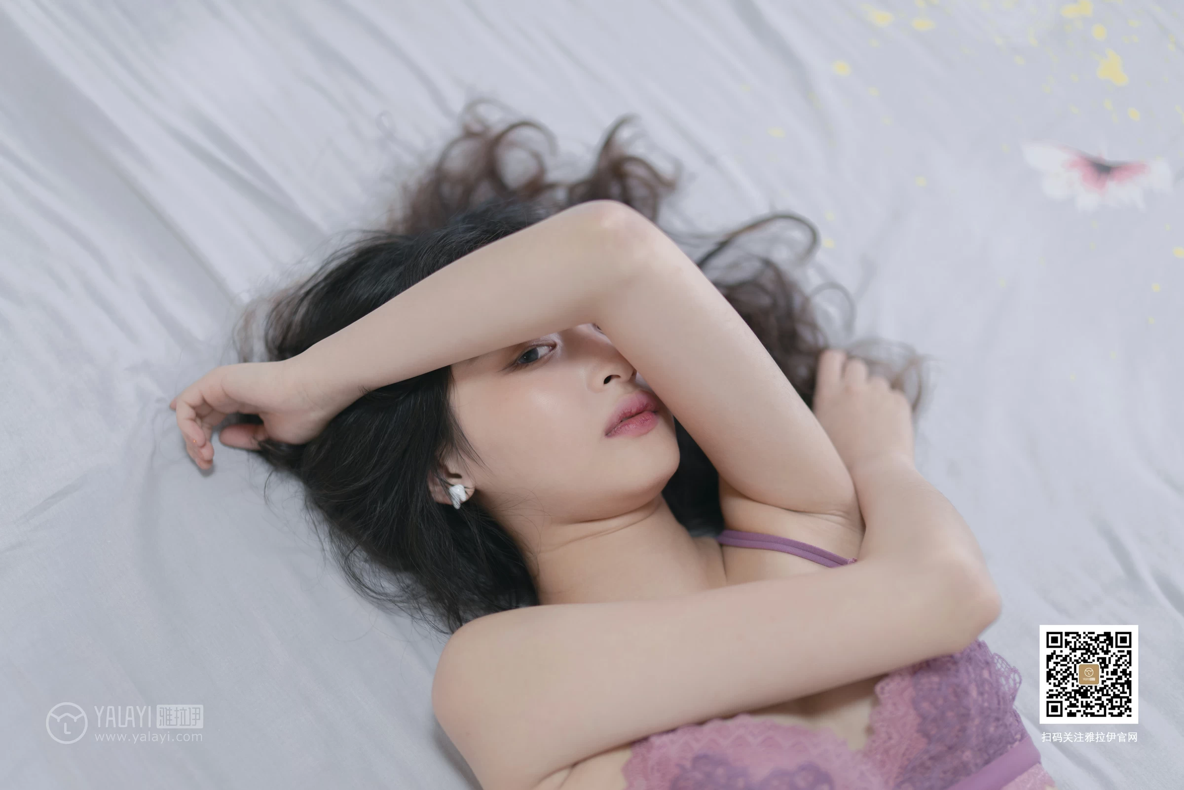 [YALAYI雅拉伊]No.379 霹雳娇娃 西子 粉色蕾丝内衣性感私房写真集第13张