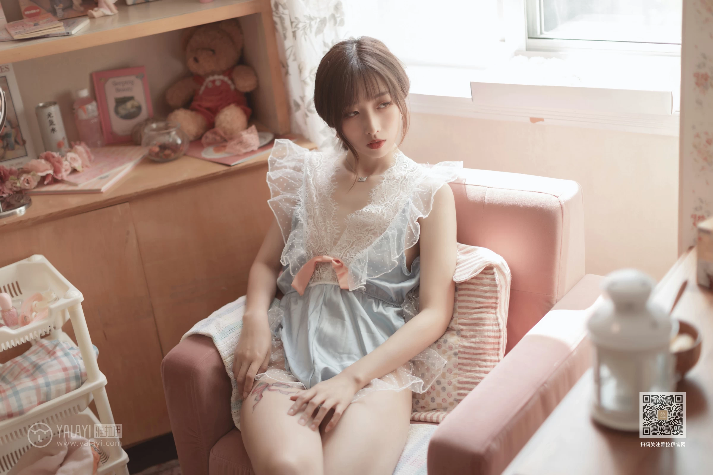 [YALAYI雅拉伊]Vol.443 佳人有约 佳佳 透视情趣内衣性感私房写真集第1张