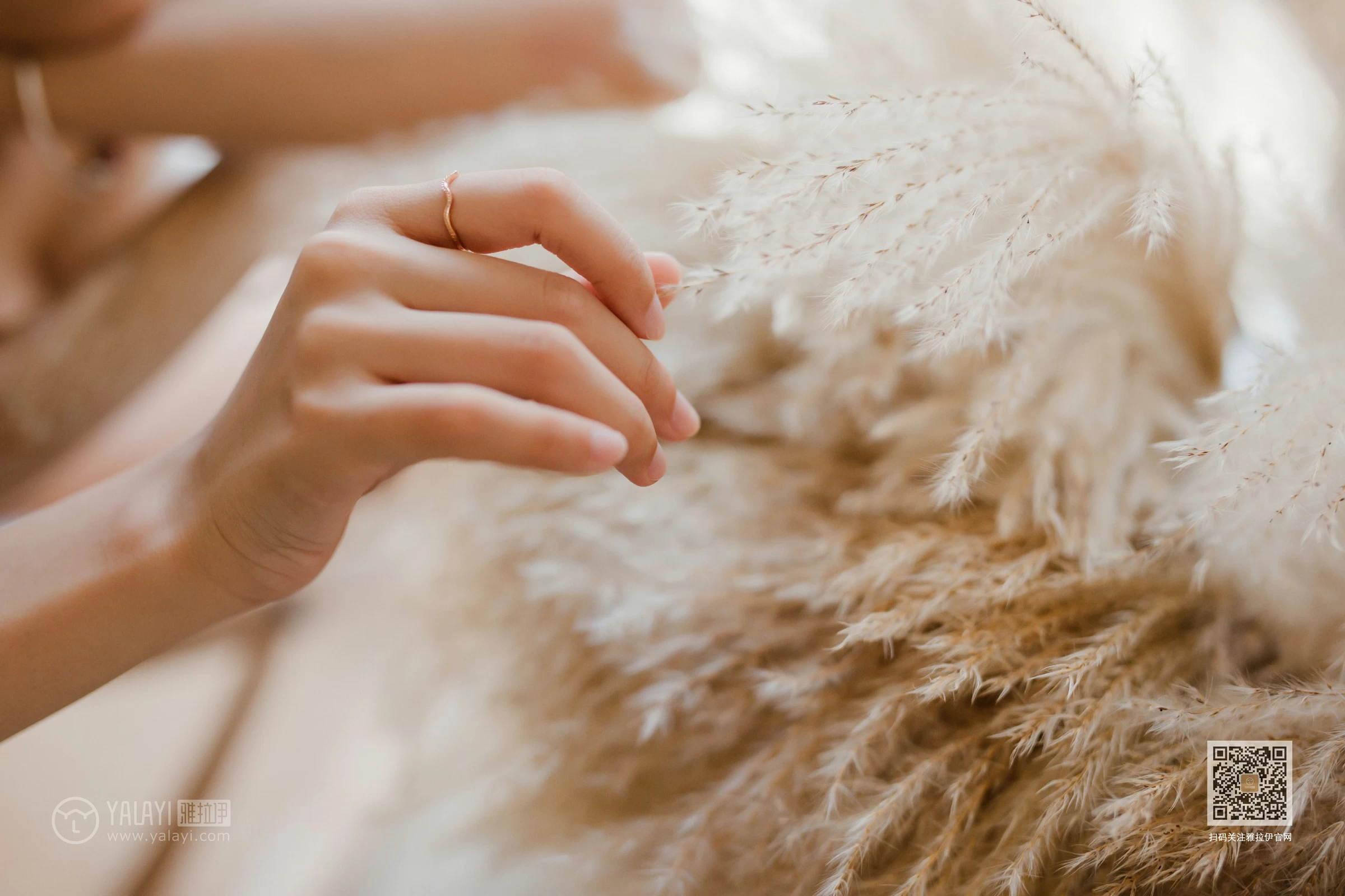 [YALAYI雅拉伊]Vol.467 专属下午茶 晓琳 白色蕾丝内衣性感私房写真集第6张