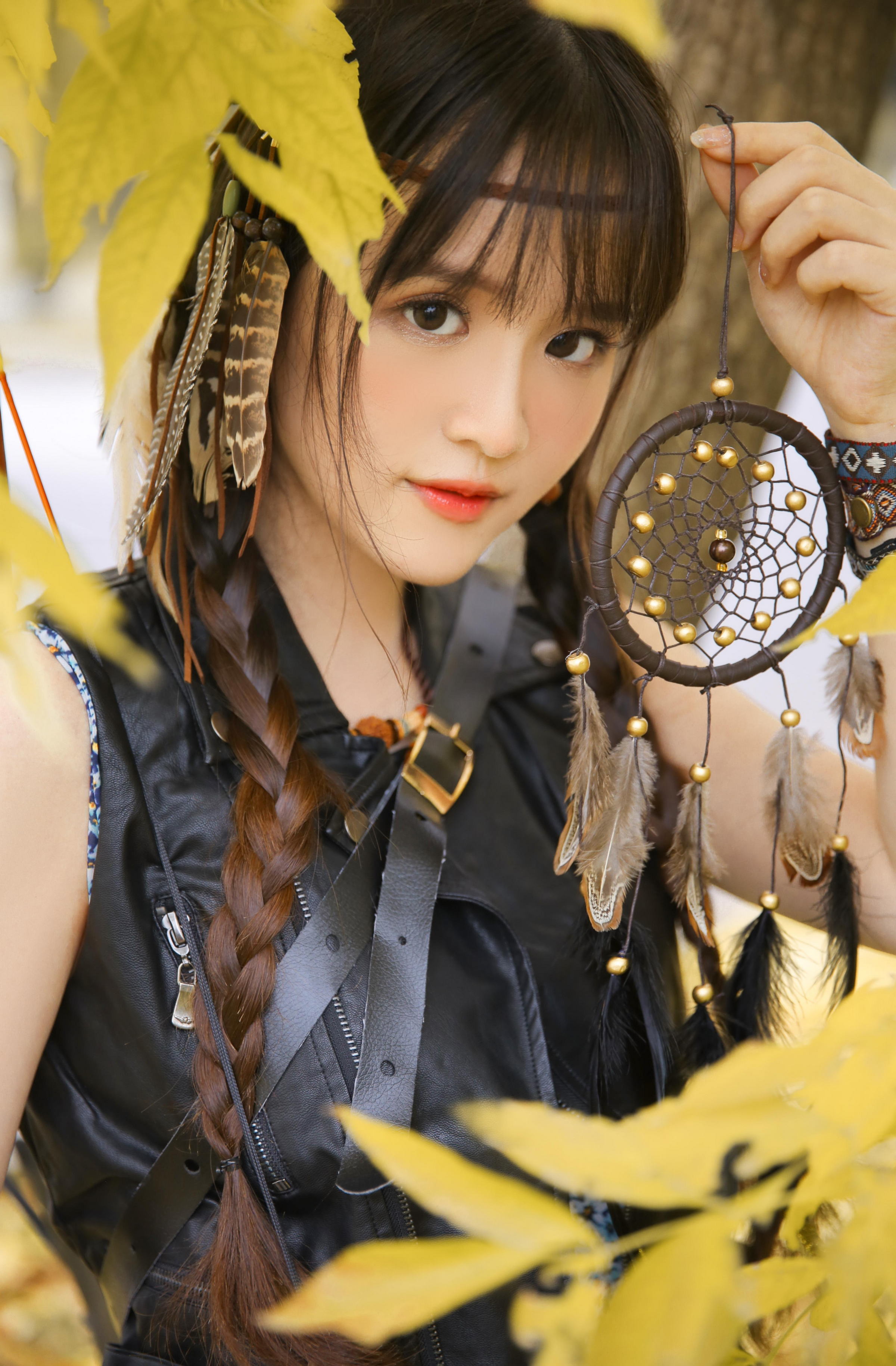 [YALAYI雅拉伊]2022.05.05 尽情可爱 甜美少女 JK水手制服与粉色和服清纯写真集第9张