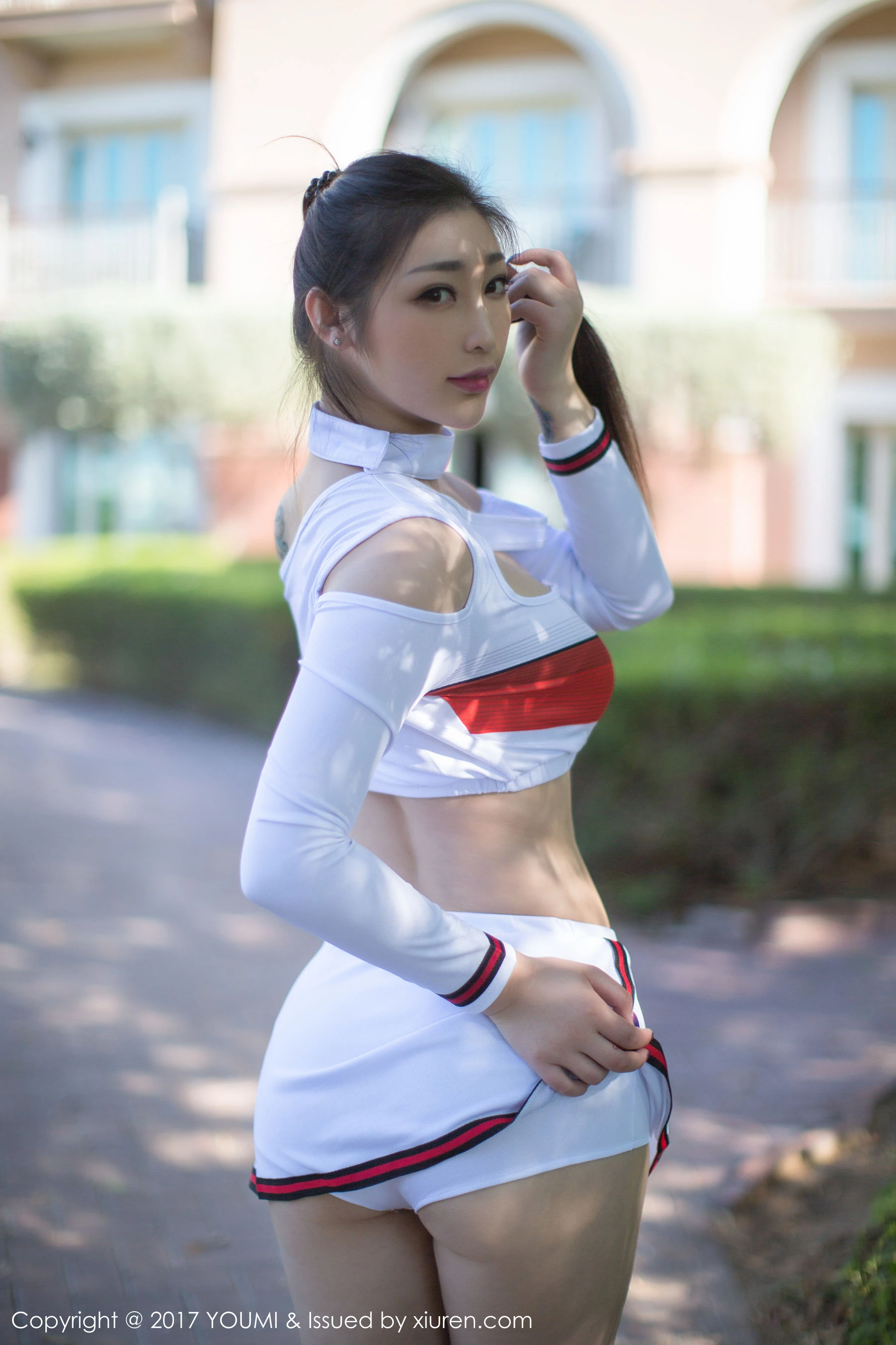 妲己_Toxic《制服+真空金属链》 尤蜜荟 VOL.090第3张