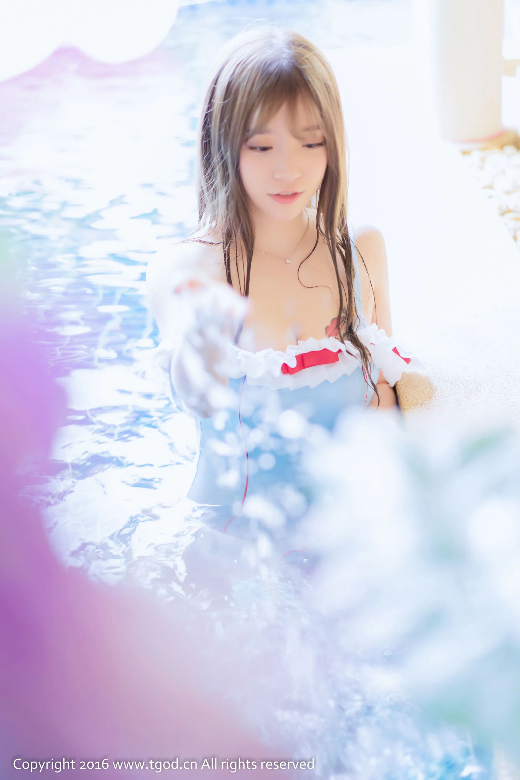 程彤颜《苏梅岛旅拍》绝美清新美少女 推女神/尤蜜荟第6张