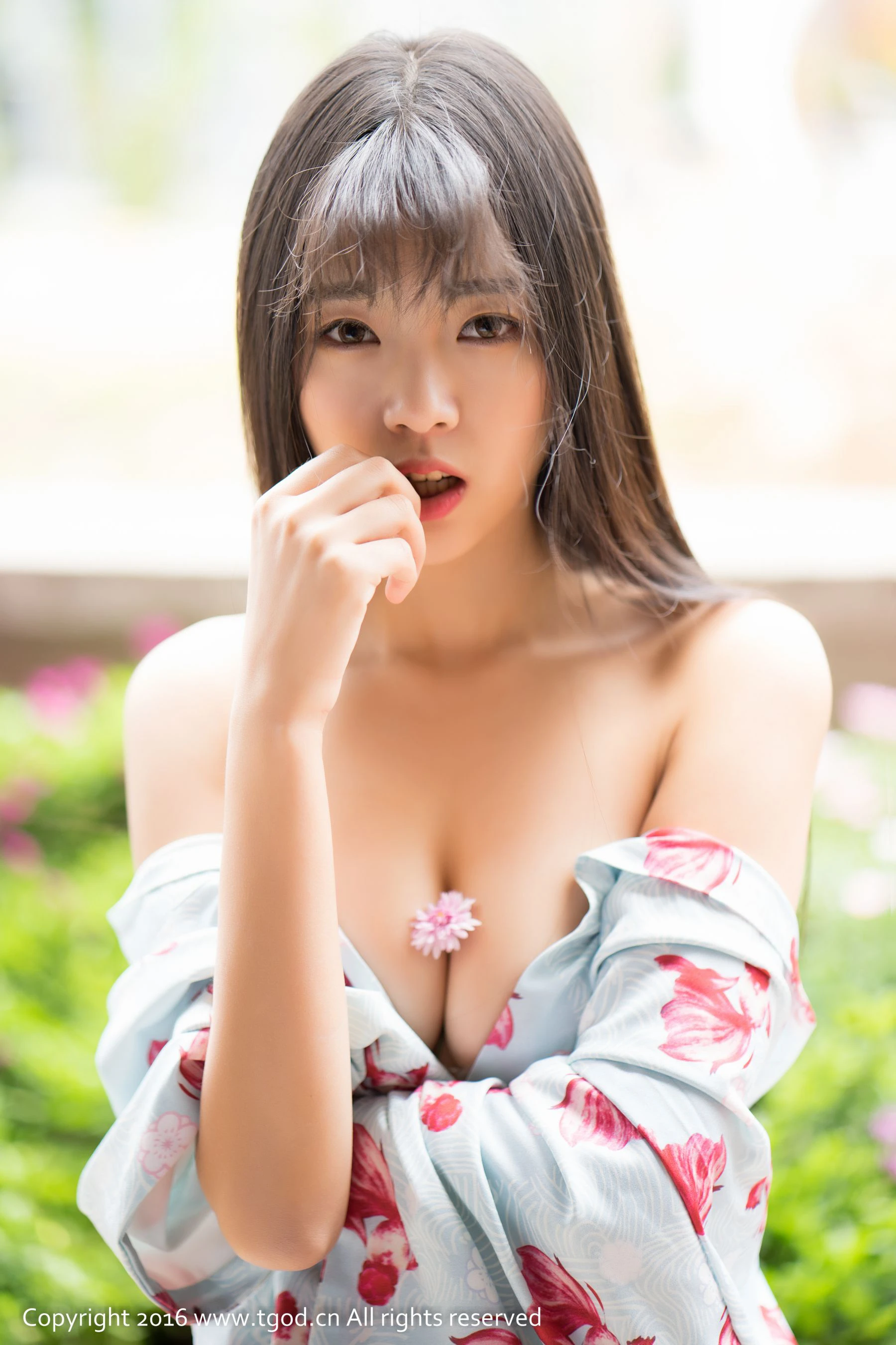 可乐Vicky《大理旅拍》清新和服+性感内衣 推女神/尤蜜荟第8张