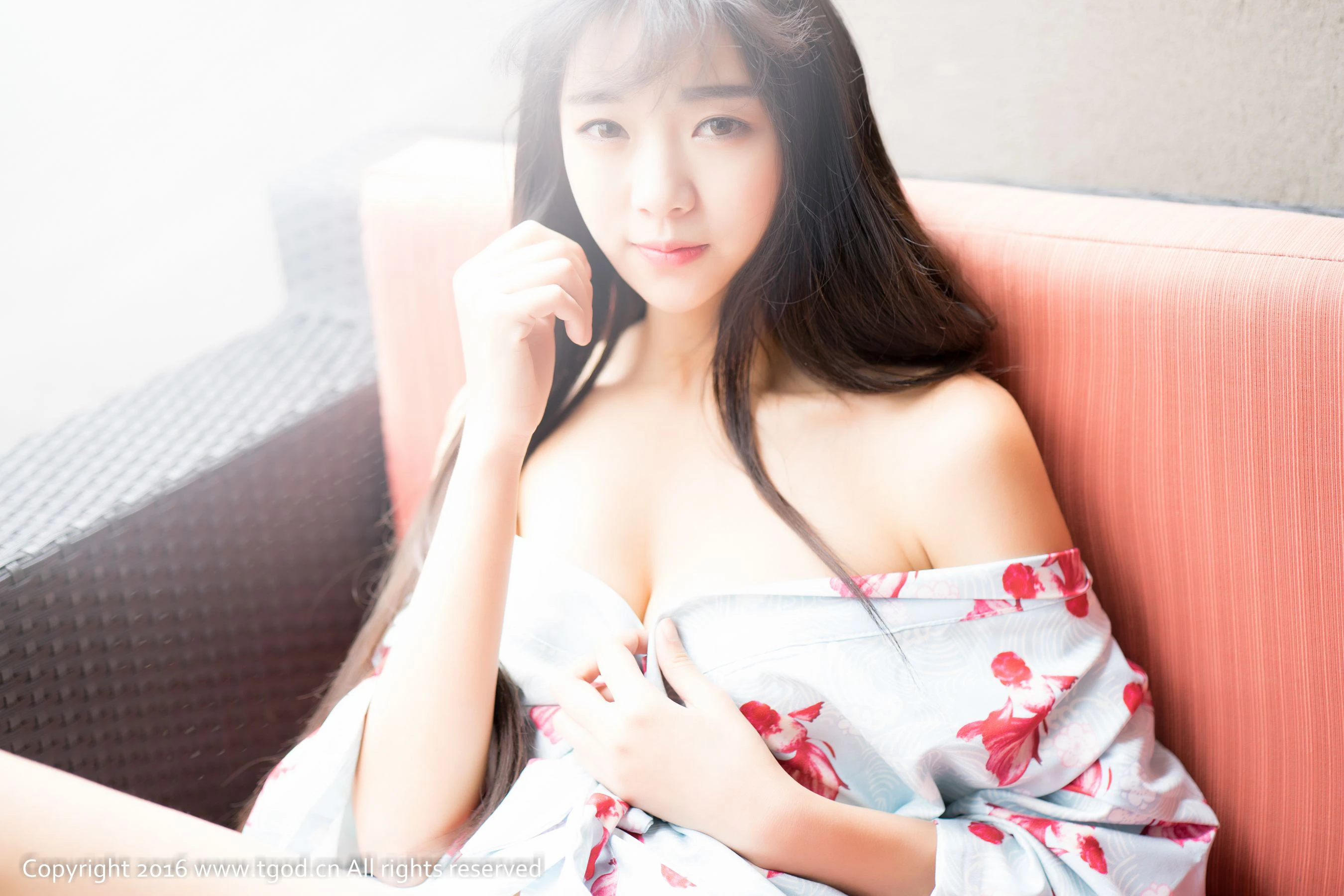 可乐Vicky《大理旅拍》清新和服+性感内衣 推女神/尤蜜荟第9张