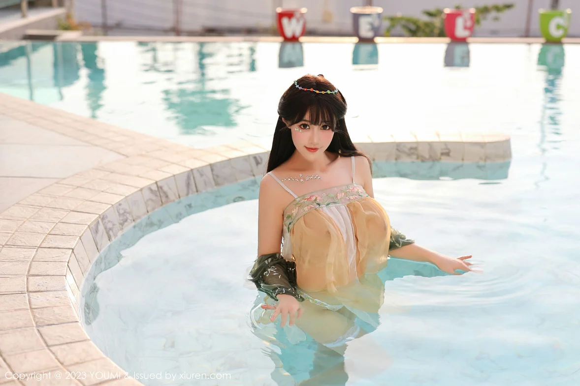  尤蜜荟 Vol.936 朱可儿Flora 白色丝袜普吉岛旅拍 [85P]第11张