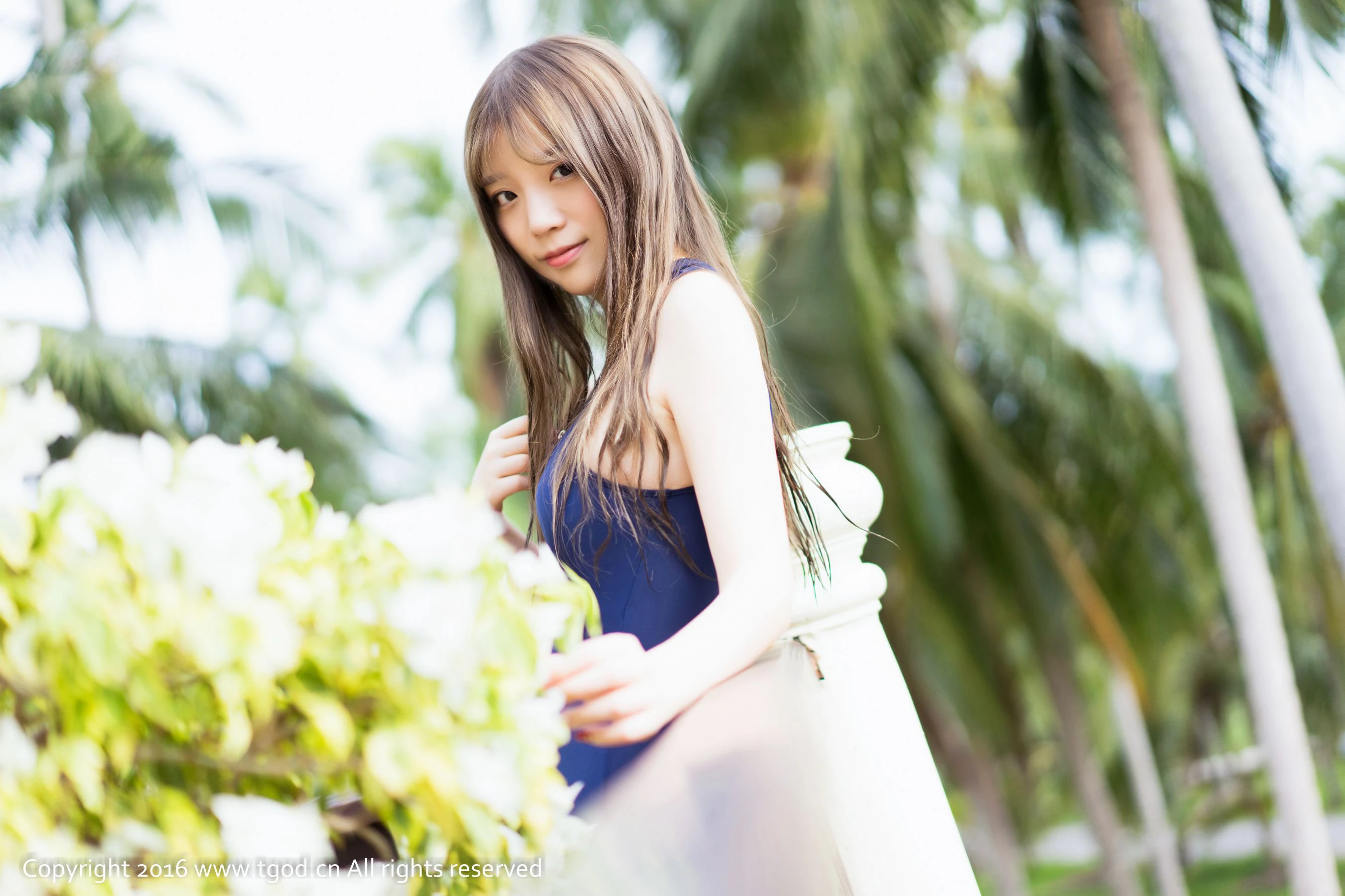 程彤颜《苏梅岛旅拍》绝美清新美少女 推女神/尤蜜荟第14张