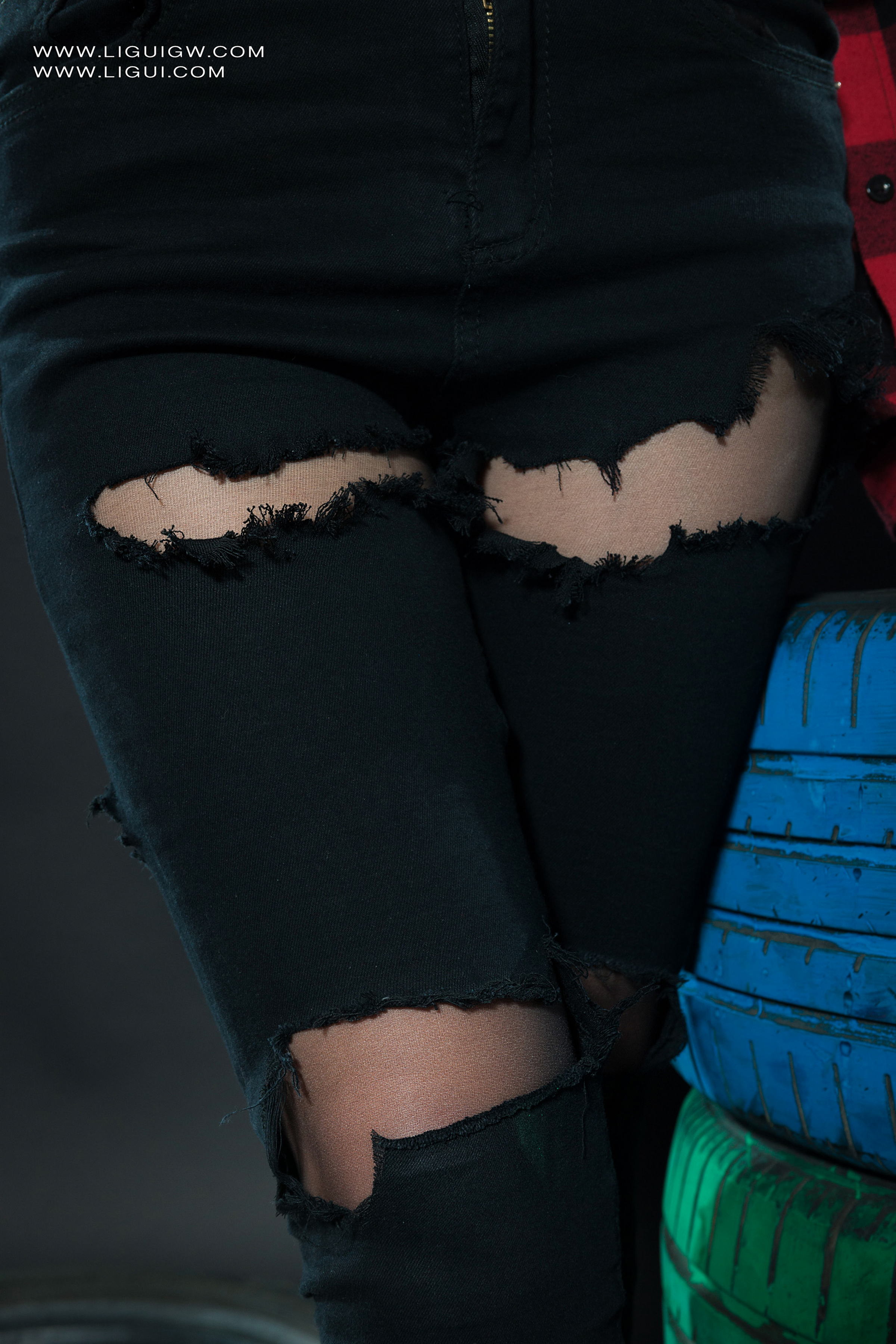 [Ligui丽柜] 2025.11.03《红与黑的激情碰撞》维拉 Weila第4张